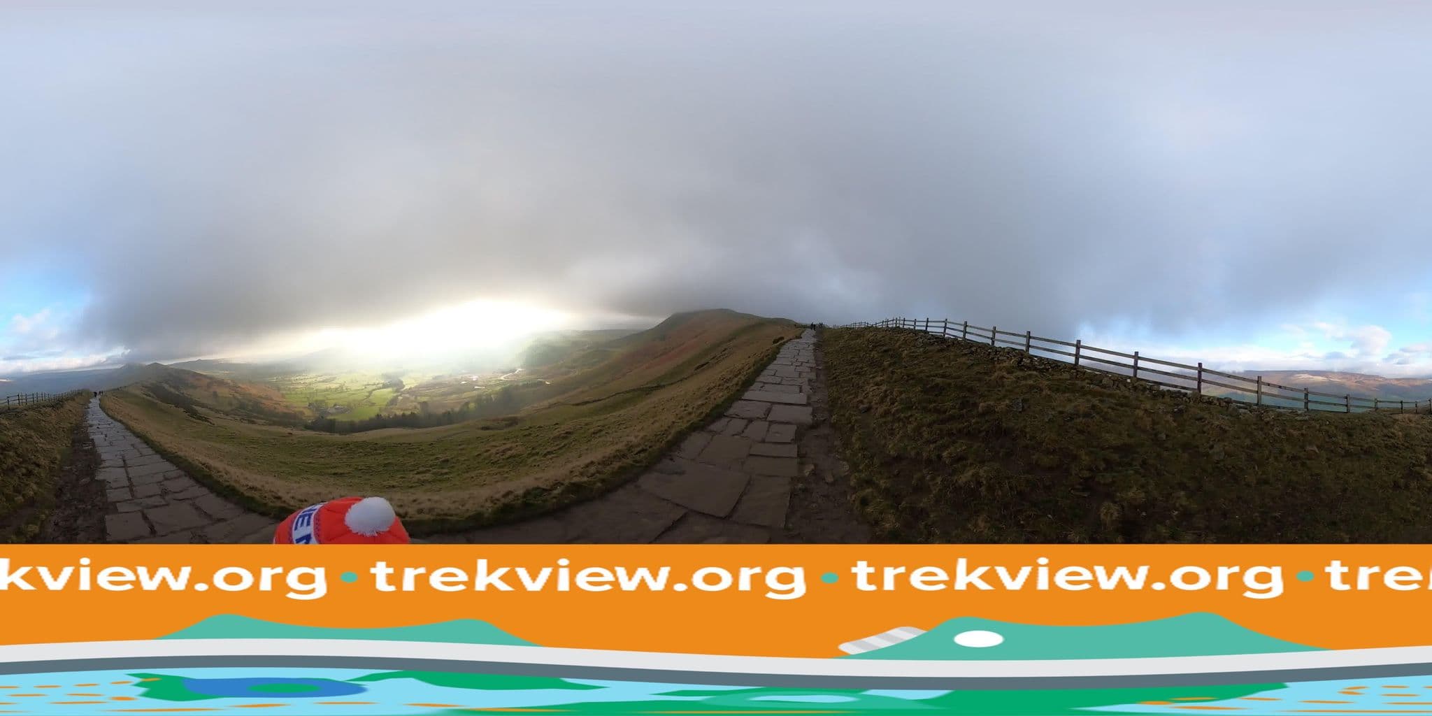 Street view near Mam Tor Ridge Path, High Peak — © trekviewed (CC BY-SA · Mapillary)