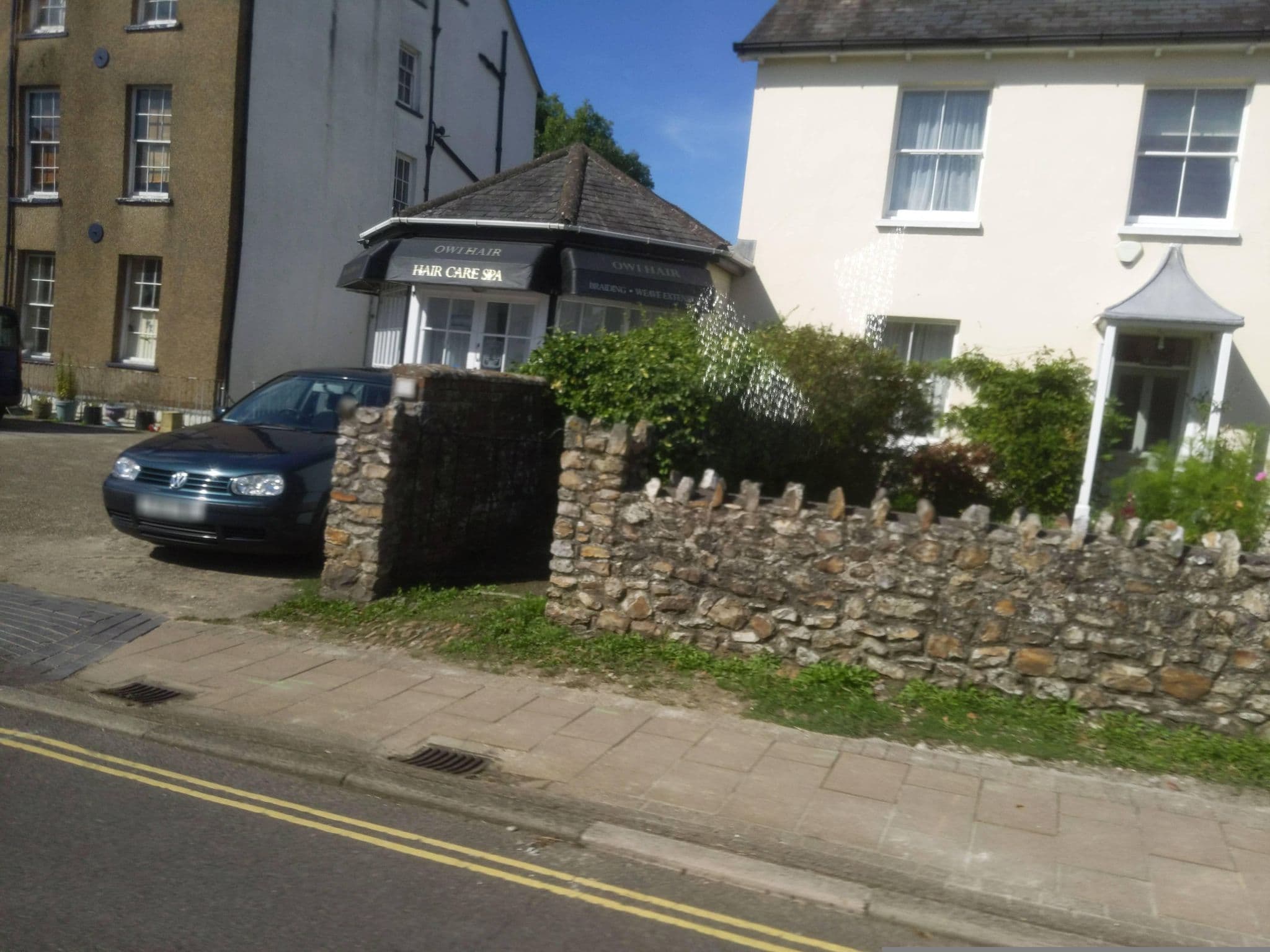 Street view near Eastcote House, Honiton — © WaggyDog (CC BY-SA · Mapillary)