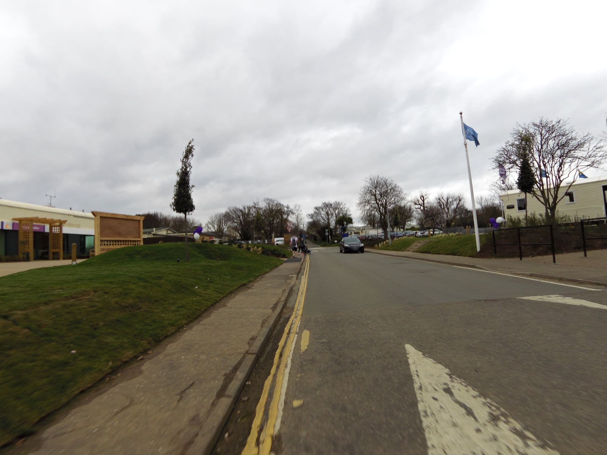 Street view near Hopton Lodge Retreat, Hopton — © smsm1 (CC BY-SA · Mapillary)