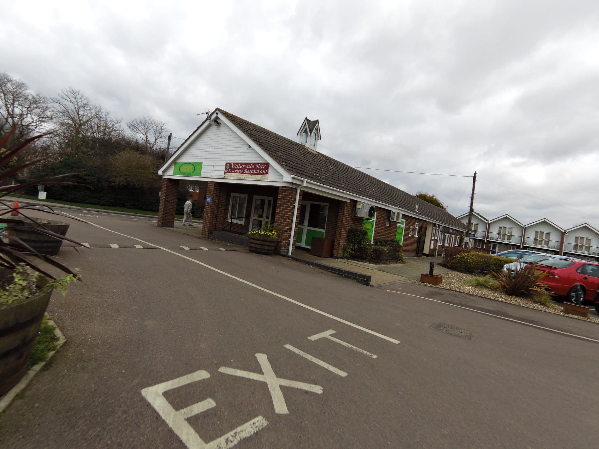 Street view near 63 The Waterside Holiday Park, Hopton — © smsm1 (CC BY-SA · Mapillary)