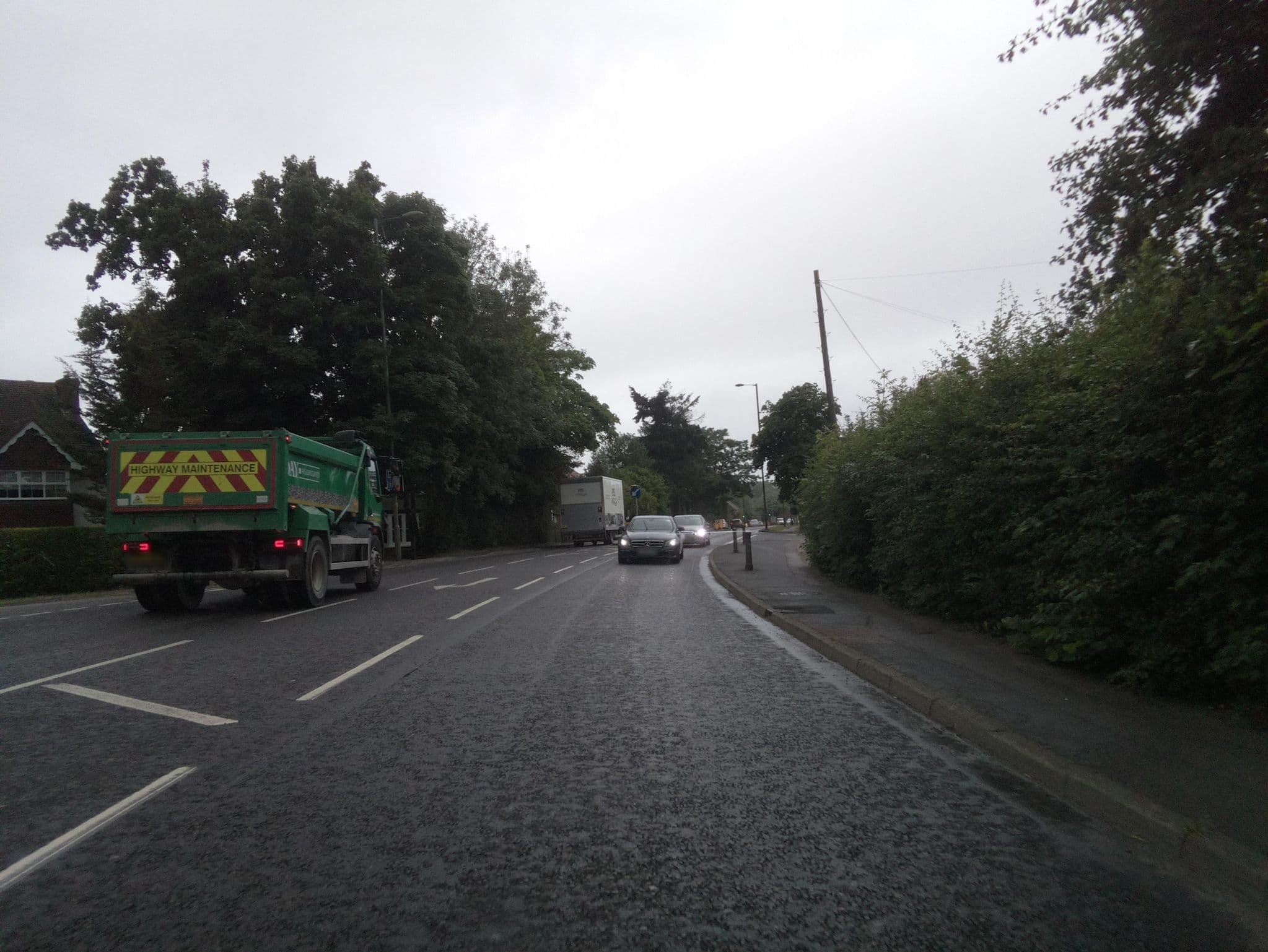 Street view near Gatwick Gable End Guest House, Horley — © southglos (CC BY-SA · Mapillary)