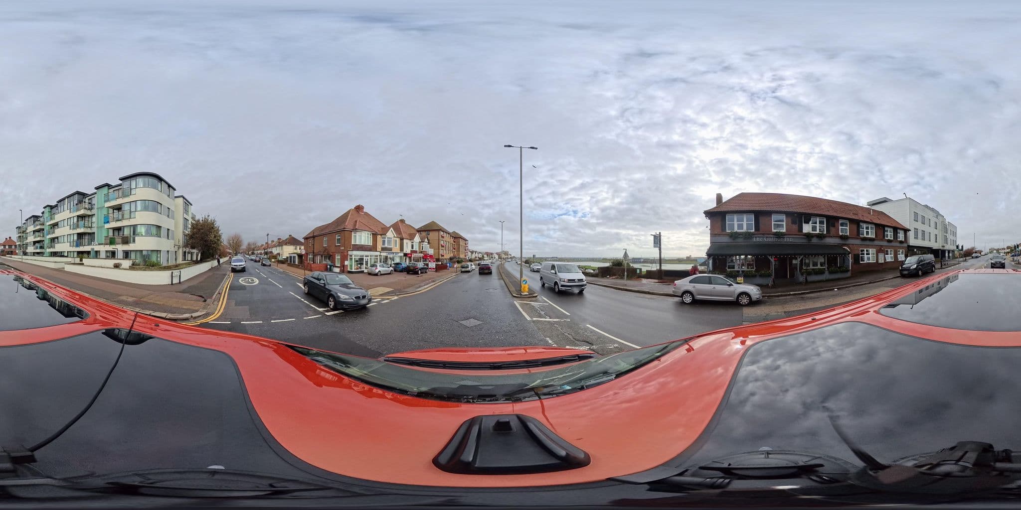 Street view near The Gather Inn - Brighton, Portslade — © BlizzardBorn42Car (CC BY-SA · Mapillary)