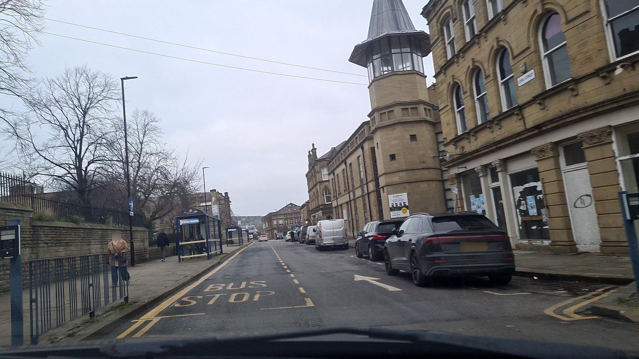 Street view near The Lodging Huddersfield, Huddersfield — © mappo2 (CC BY-SA · Mapillary)