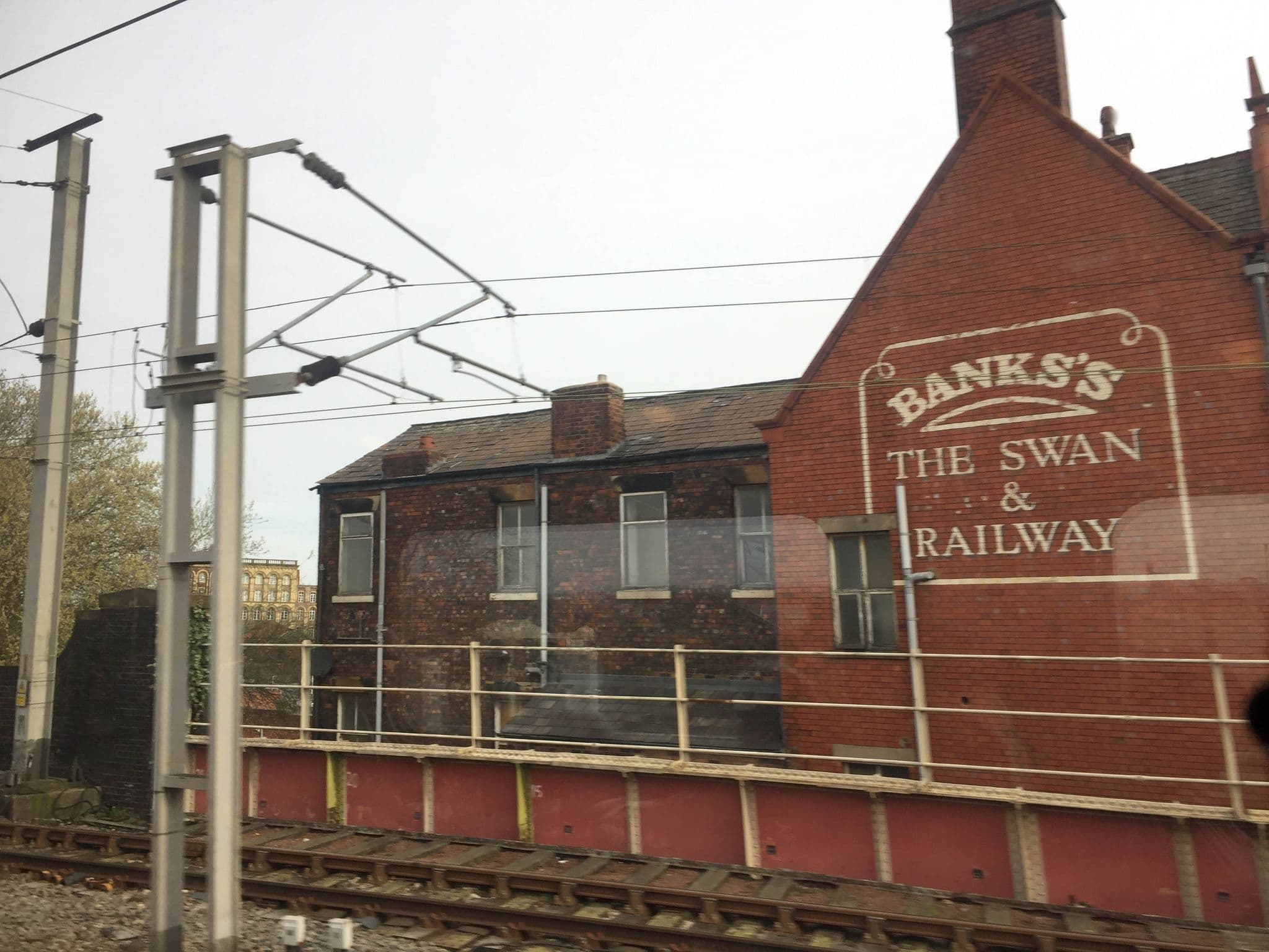 Street view near The Swan & Railway Hotel, Wigan — © laye (CC BY-SA · Mapillary)