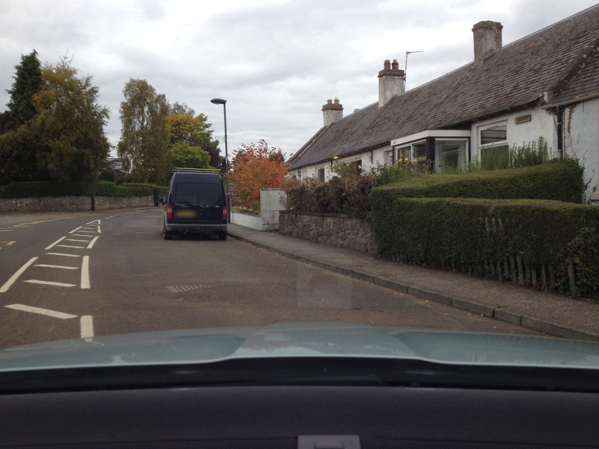 Street view near The Longforgan Coaching Inn, Longforgan — © hobgoblin (CC BY-SA · Mapillary)