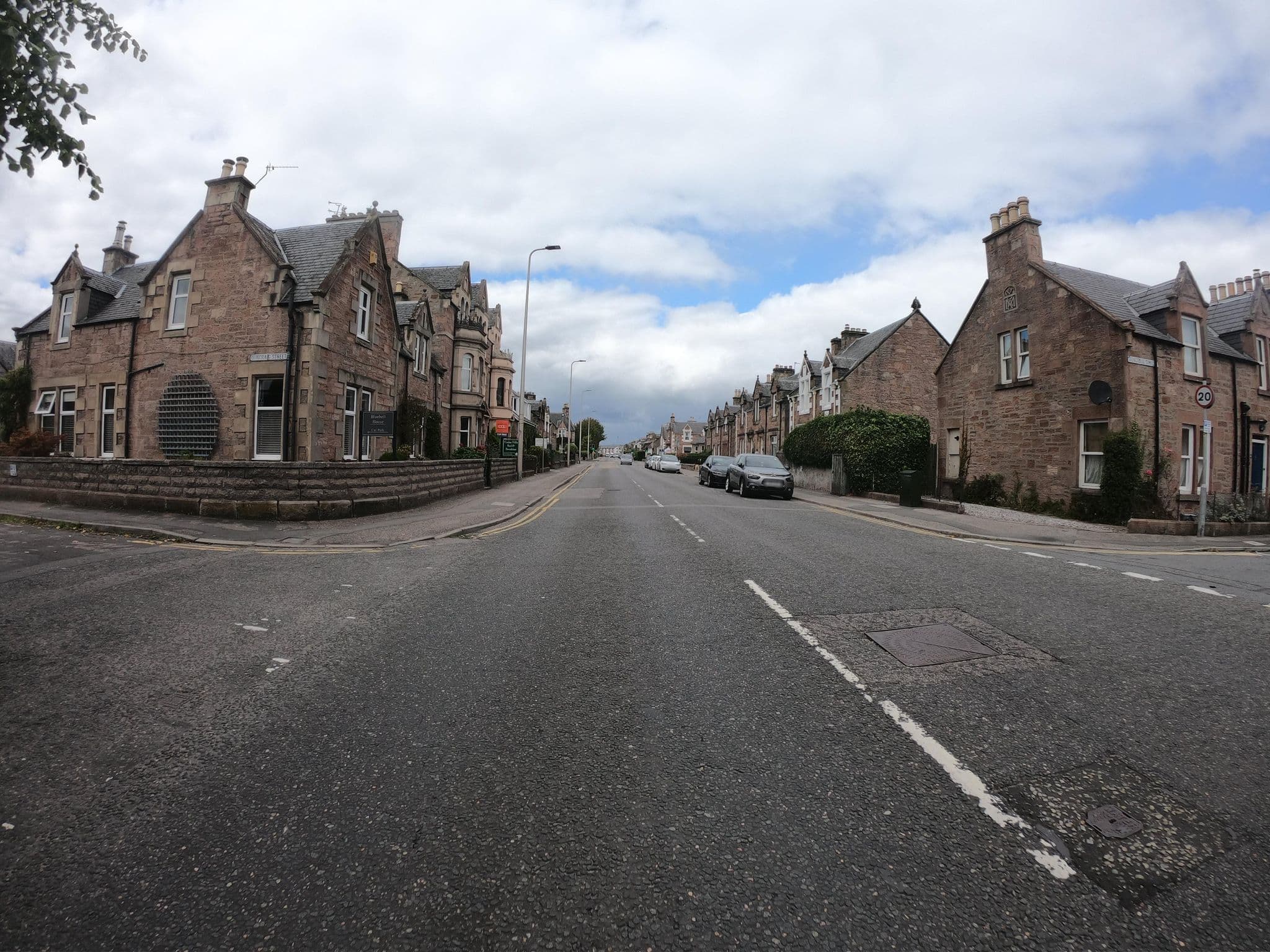 Street view near Bluebell House, Inverness — © joostjakob (CC BY-SA · Mapillary)