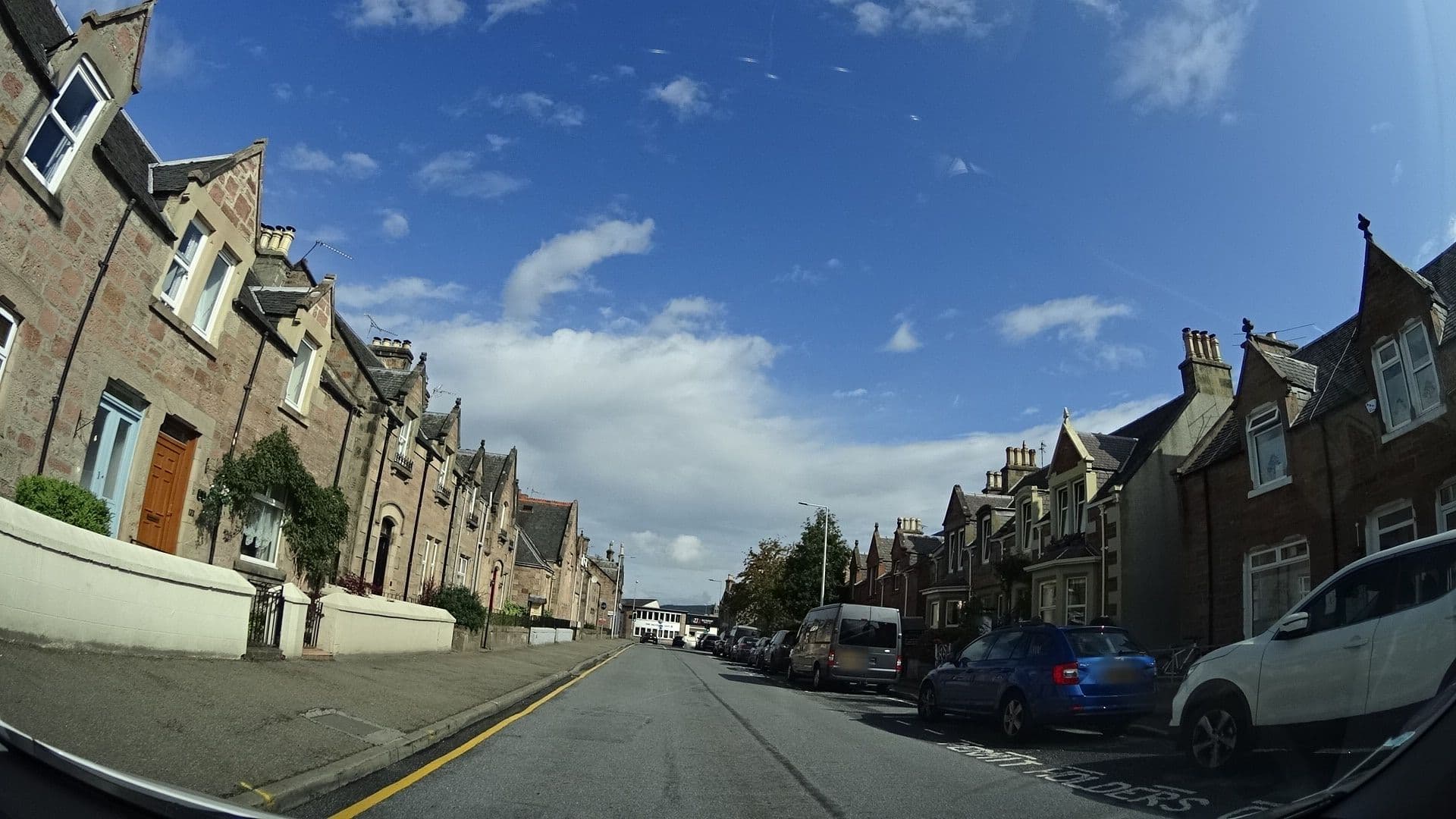 Street view near Heathbank, Inverness