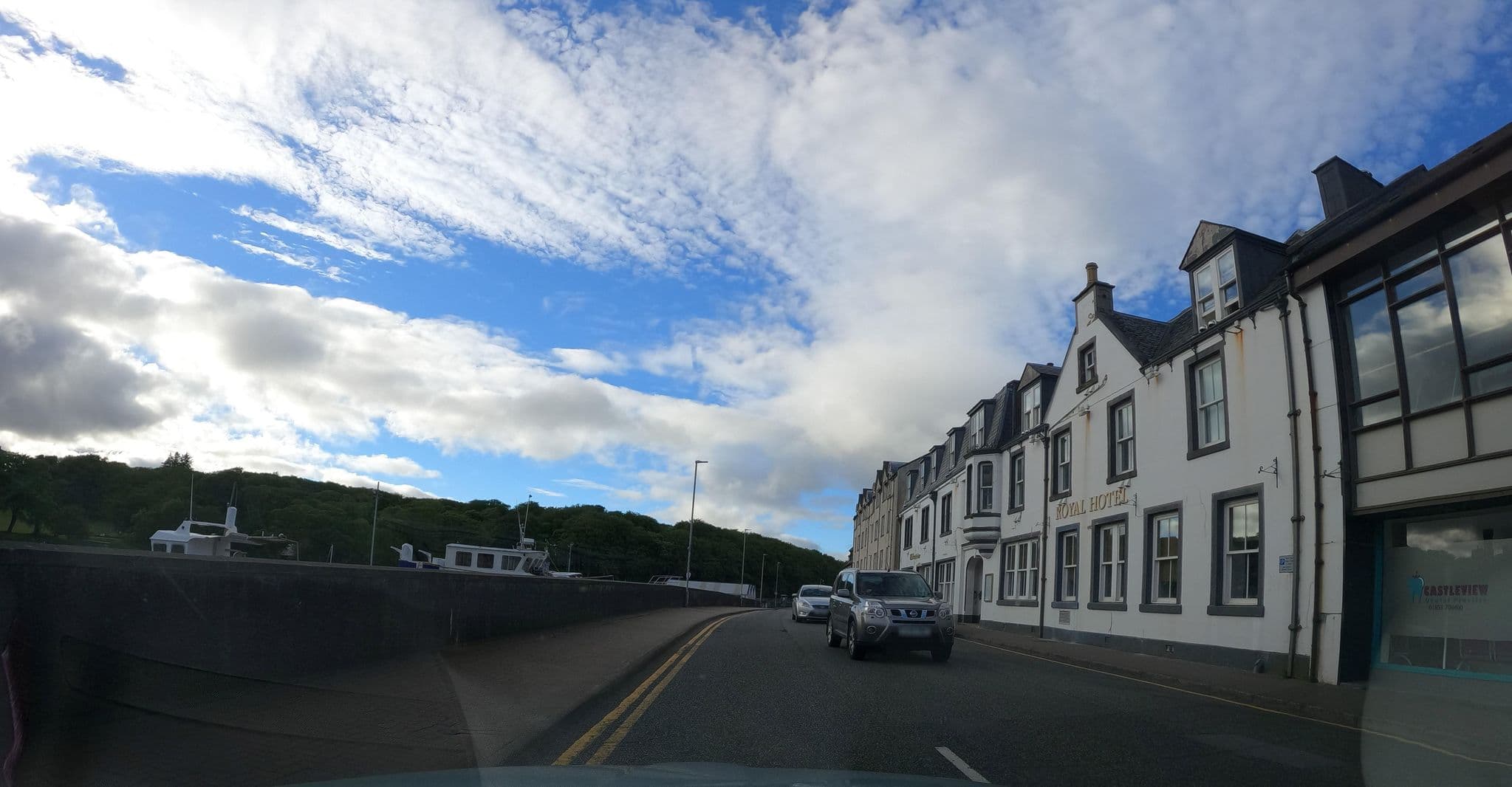 Street view near HS-1 Cafe Bar, Stornoway — © hobgoblin (CC BY-SA · Mapillary)