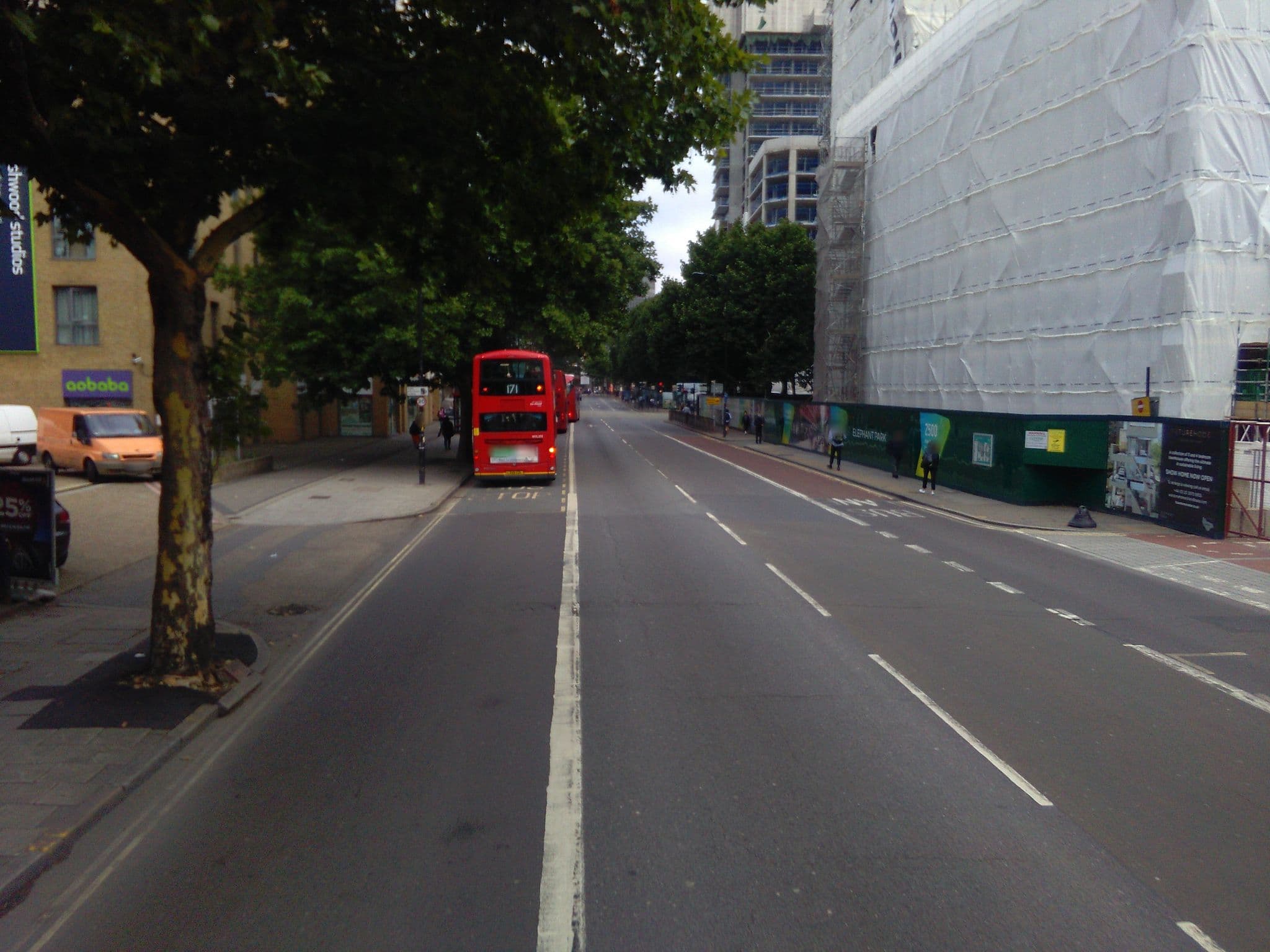 Street view near The M Hotels, Lambeth — © ris (CC BY-SA · Mapillary)