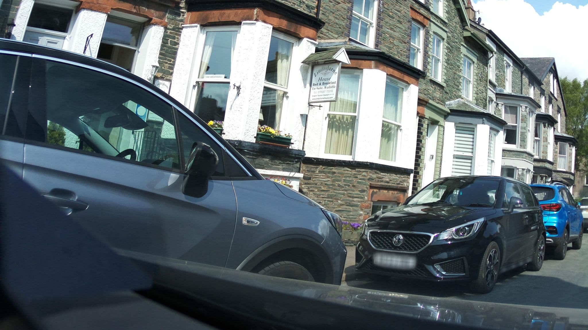 Street view near Lindisfarne Guest House, Keswick — © southglos (CC BY-SA · Mapillary)