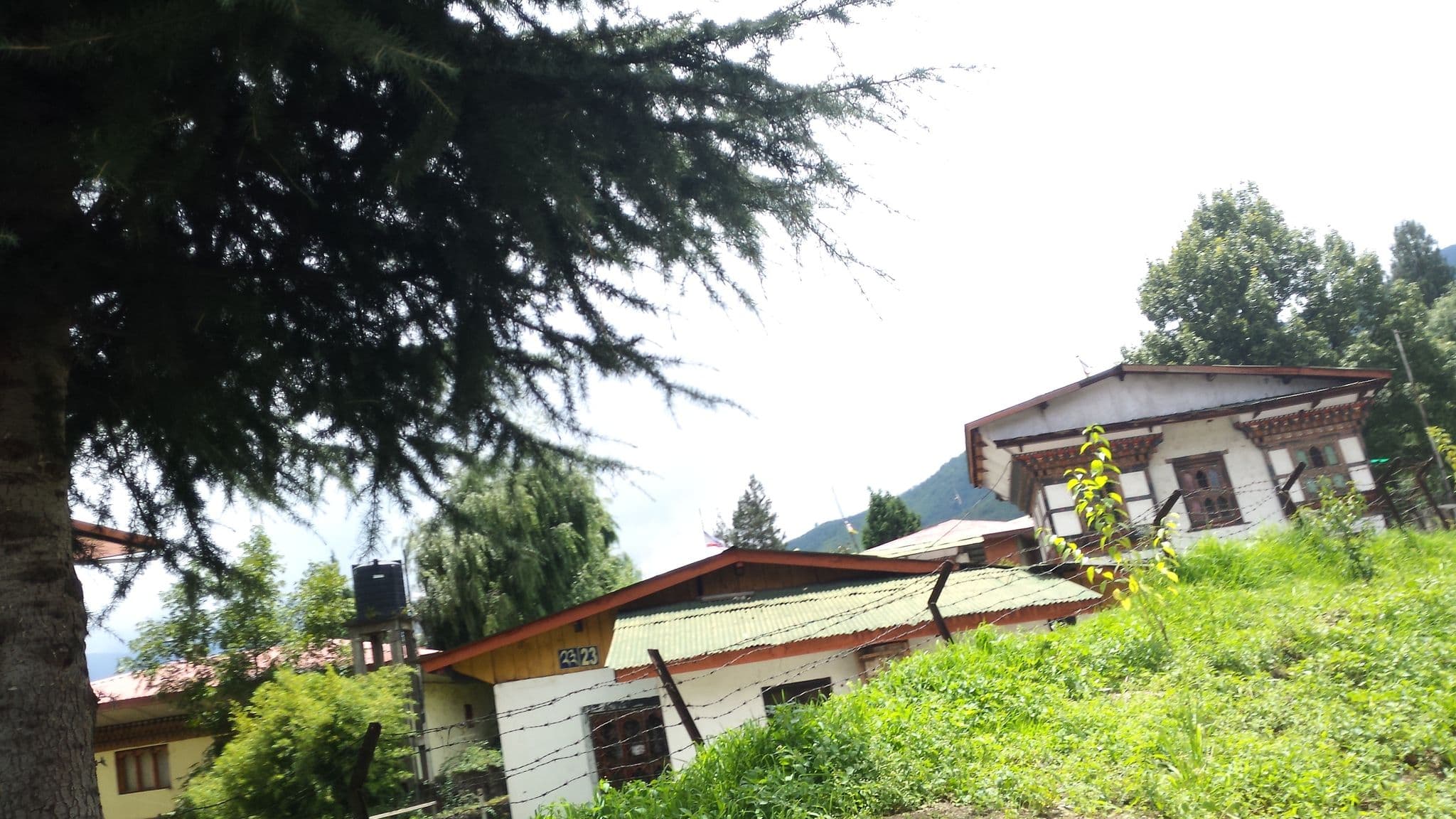 Street view near DAMISA, Thimphu