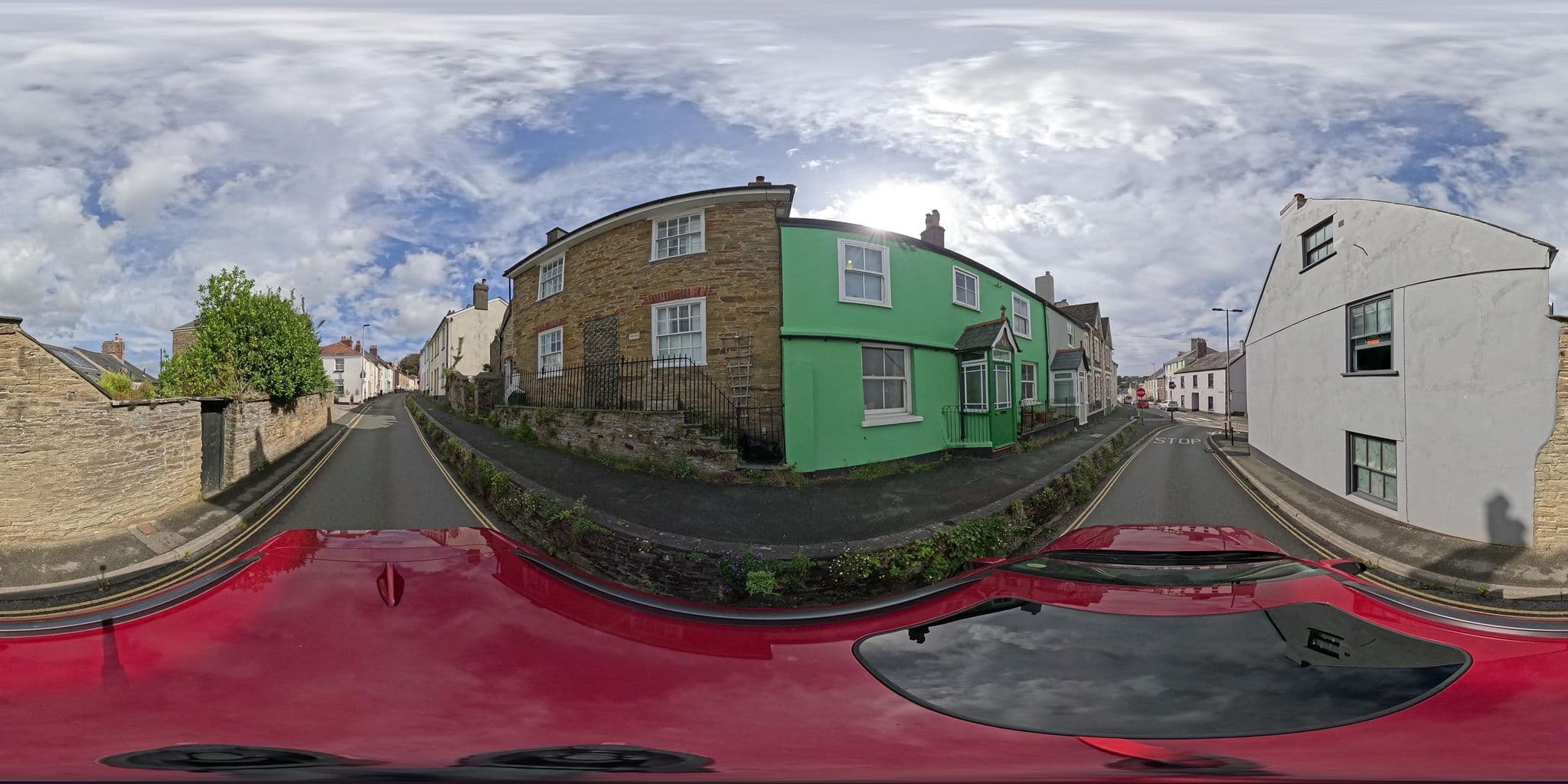 Street view near Farthing Cottage…cute ‘n’ cosy! - Entire Place, Kingsbridge — © southglos (CC BY-SA · Mapillary)