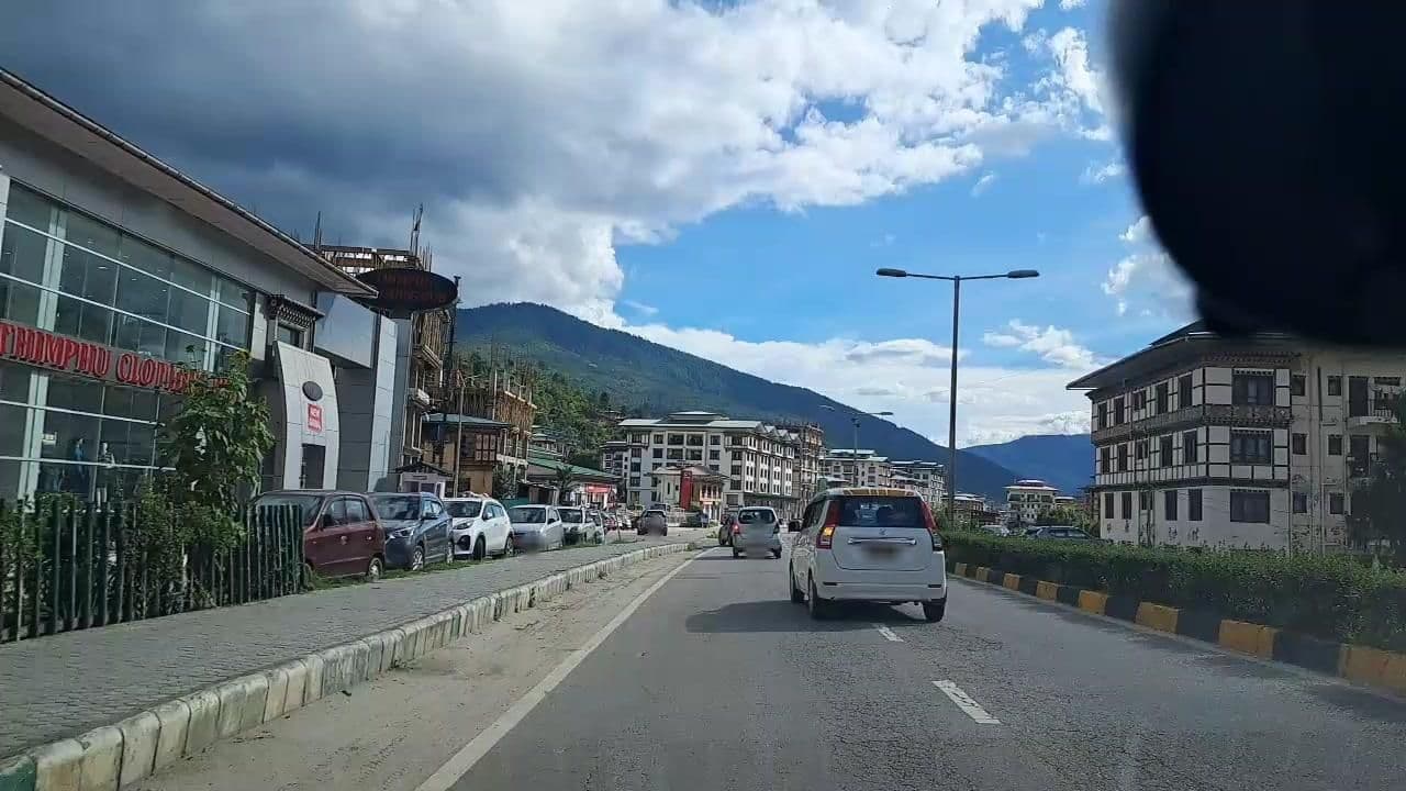 Street view near Hotel Nordenma, Thimphu