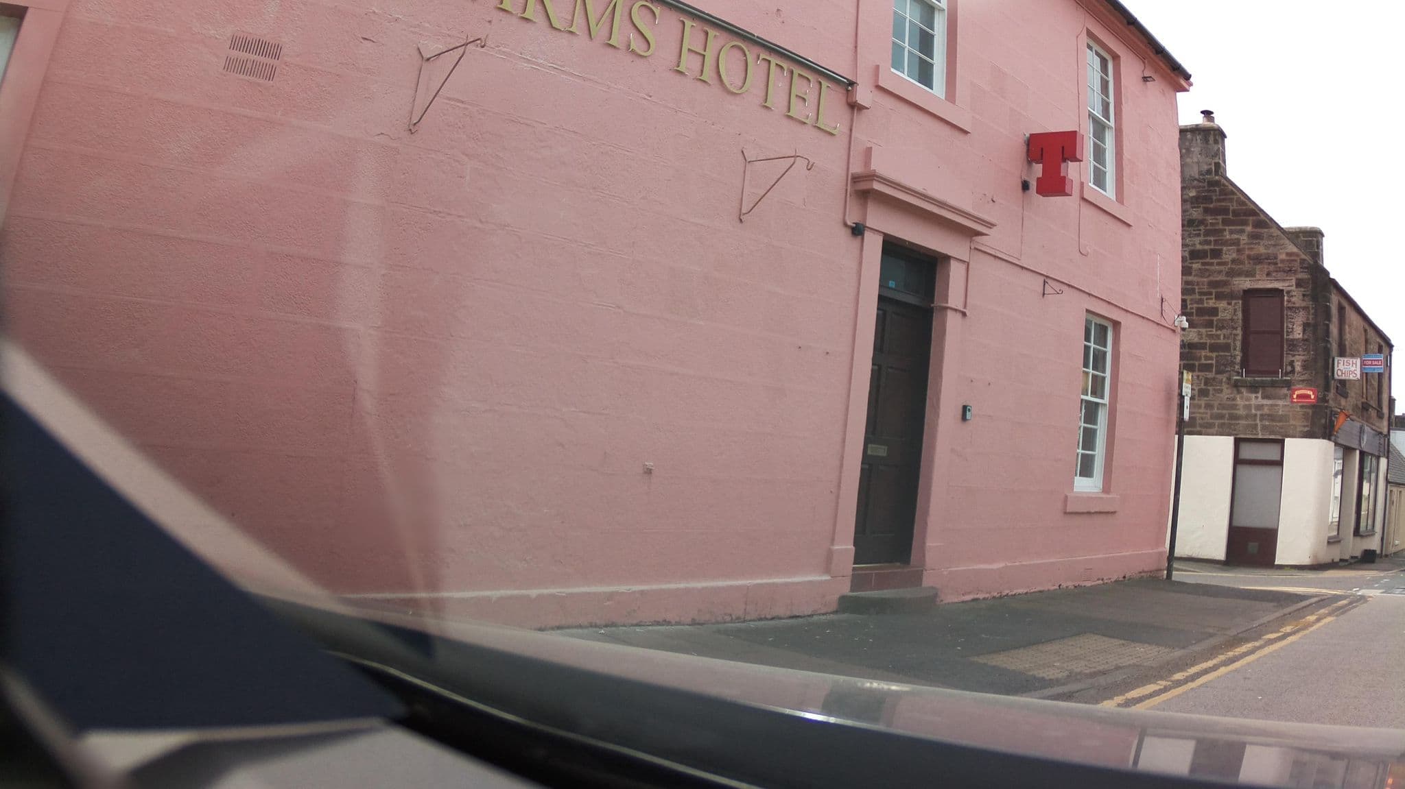 Street view near Queensberry Arms Hotel, Kirkconnel — © southglos (CC BY-SA · Mapillary)