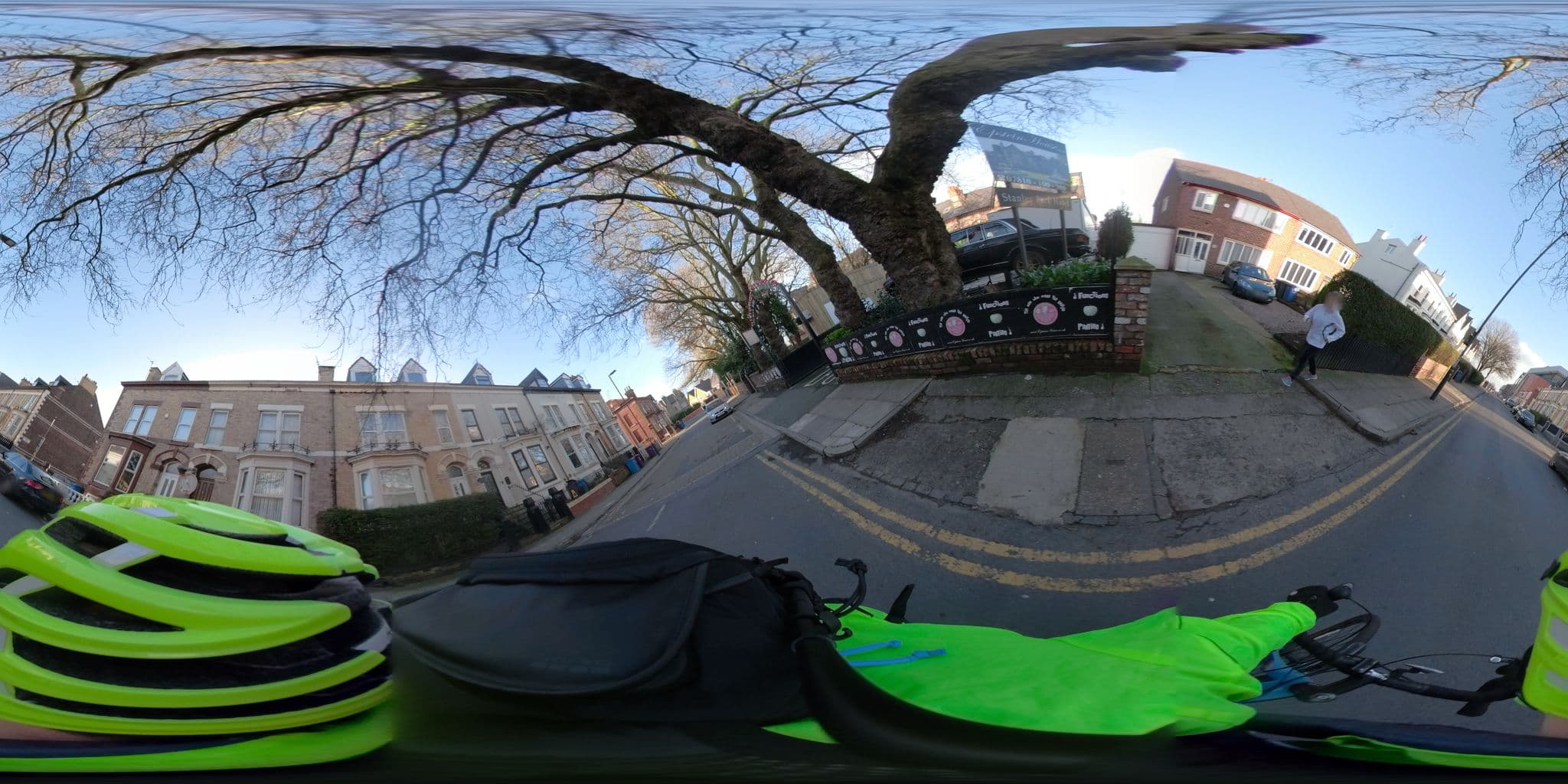 Street view near Stanley Park Hotel, Kirkdale — © gjpalmer (CC BY-SA · Mapillary)
