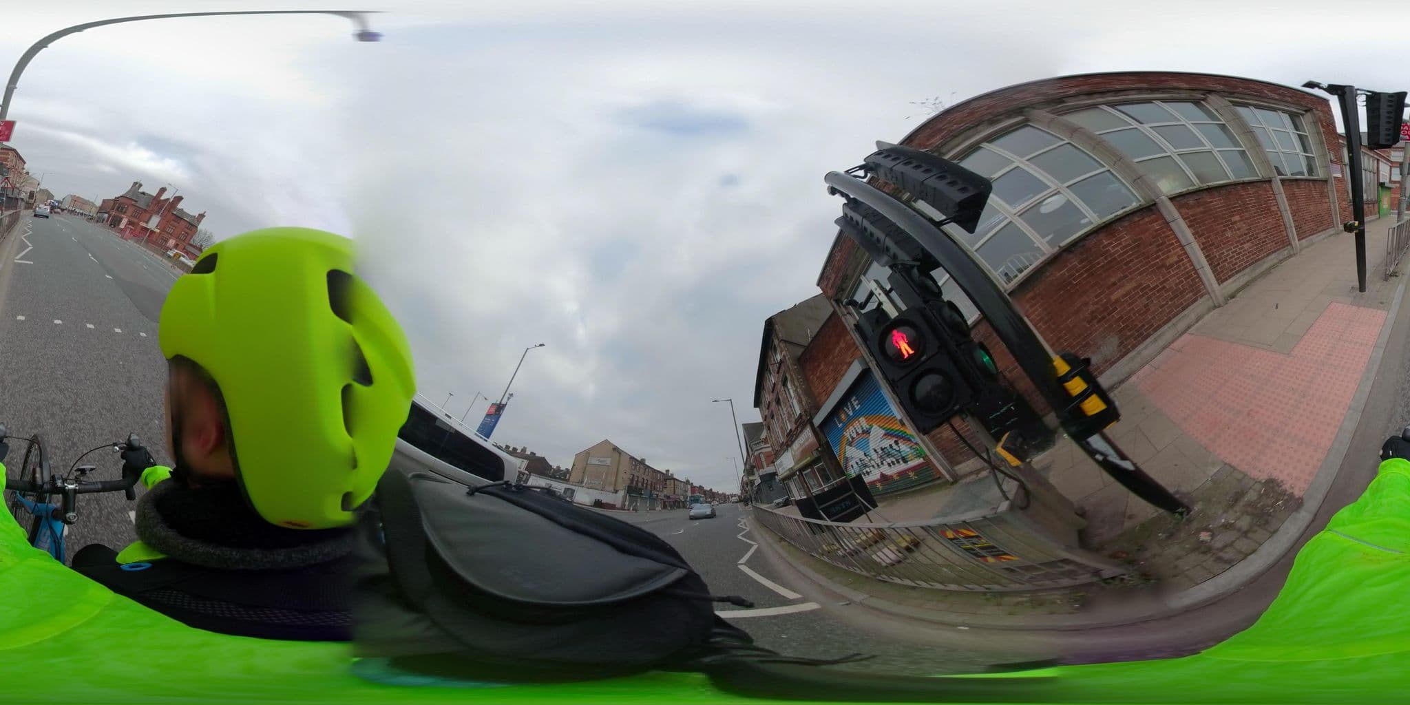 Street view near Chepstow Castle Hotel Ltd, Kirkdale — © markagreen14 (CC BY-SA · Mapillary)