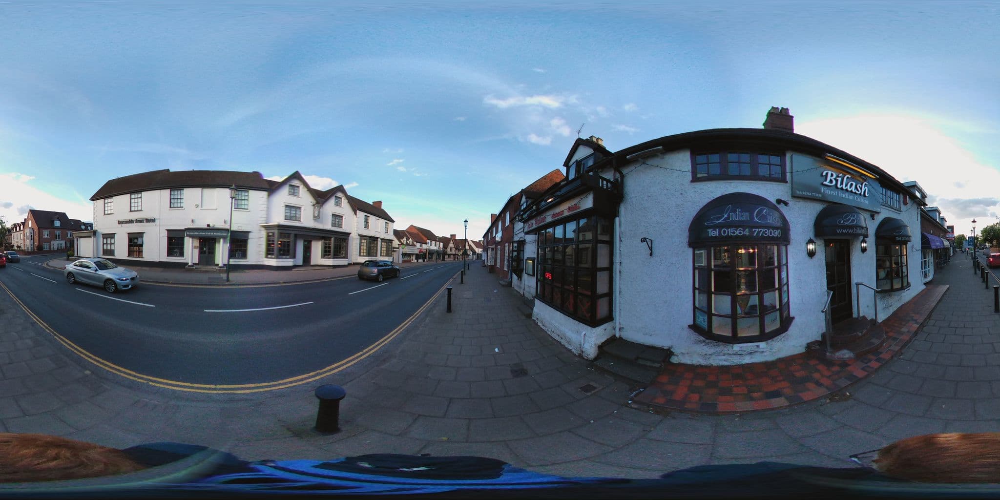 Street view near Greswolde Arms Hotel, Knowle — © rob (CC BY-SA · Mapillary)