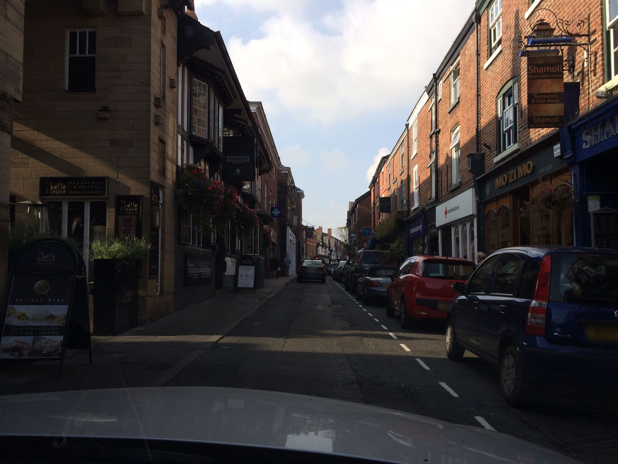 Street view near Cross Keys Hotel Knutsford, Knutsford — © julianlb (CC BY-SA · Mapillary)