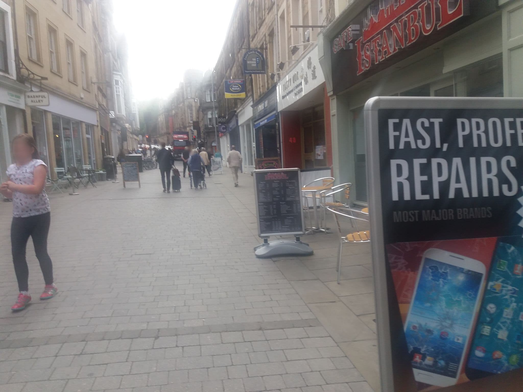 Street view near Sun Street Aparthotel, Lancaster — © tonys999 (CC BY-SA · Mapillary)