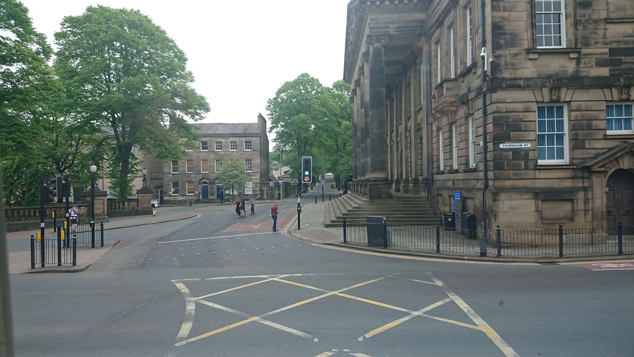 Street view near Dalton Square Apartments - FAT Properties, Lancaster — © skifans (CC BY-SA · Mapillary)