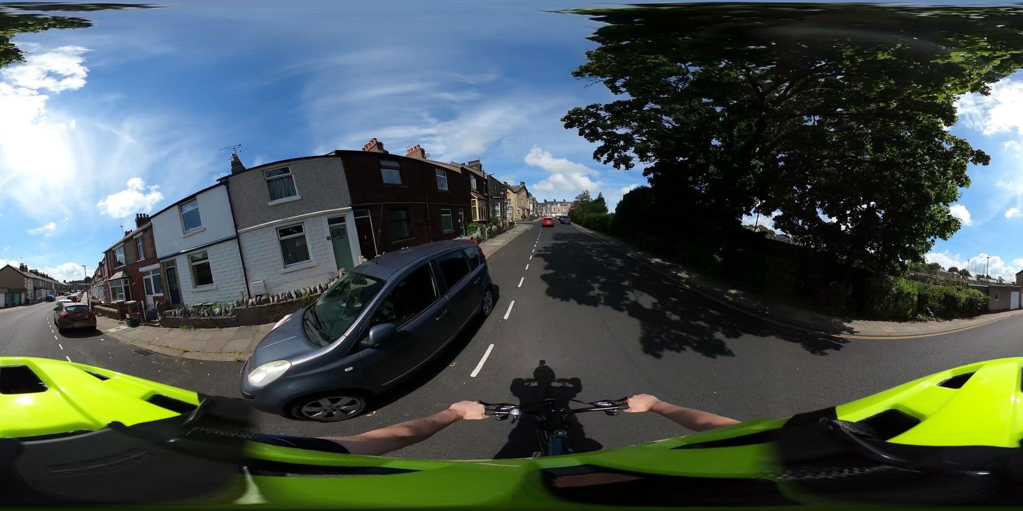 Street view near Peaceful House in the Centre of City, Lancaster — © dezza (CC BY-SA · Mapillary)