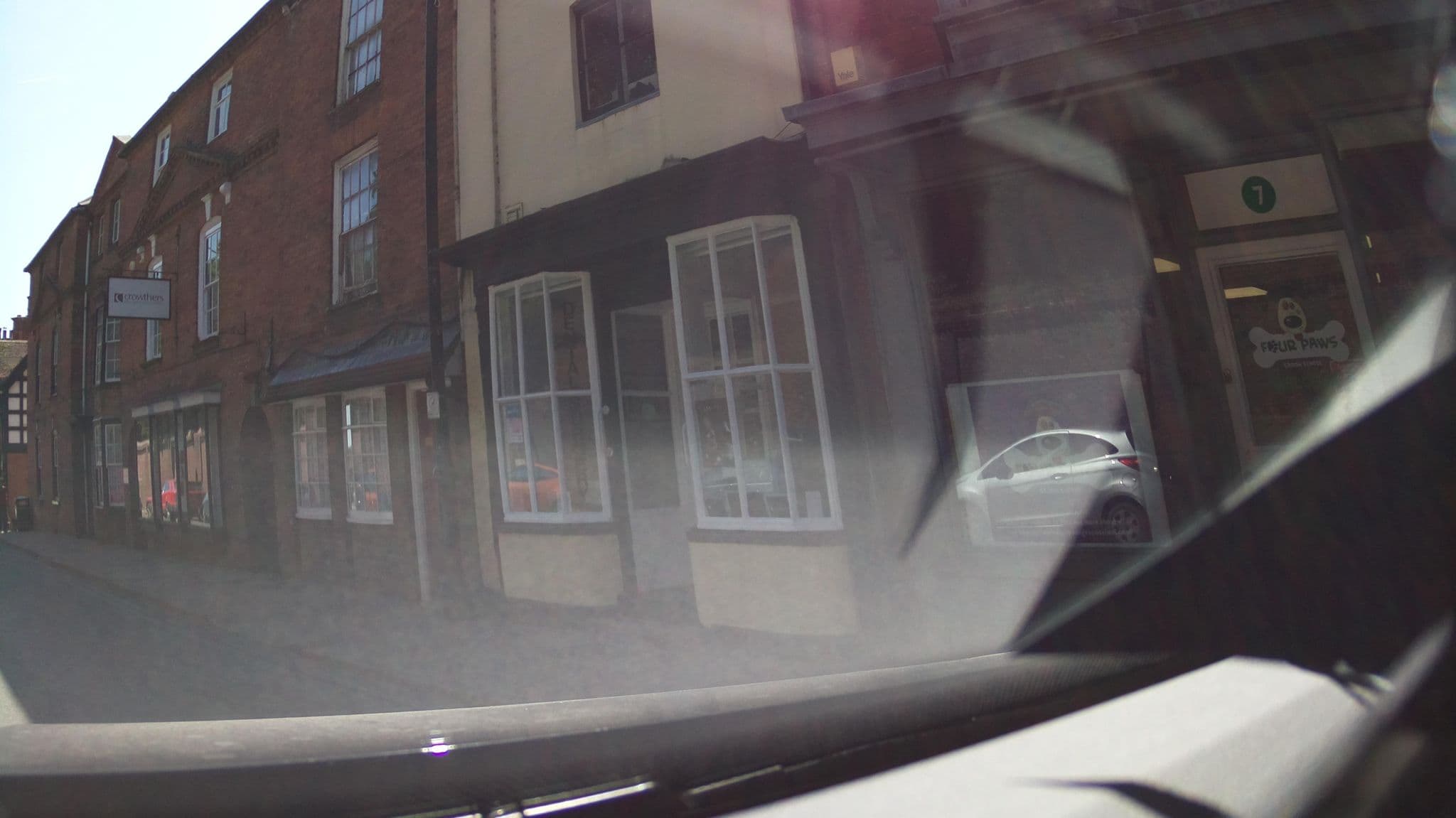 Street view near Royal Oak Hotel, Ledbury — © southglos (CC BY-SA · Mapillary)
