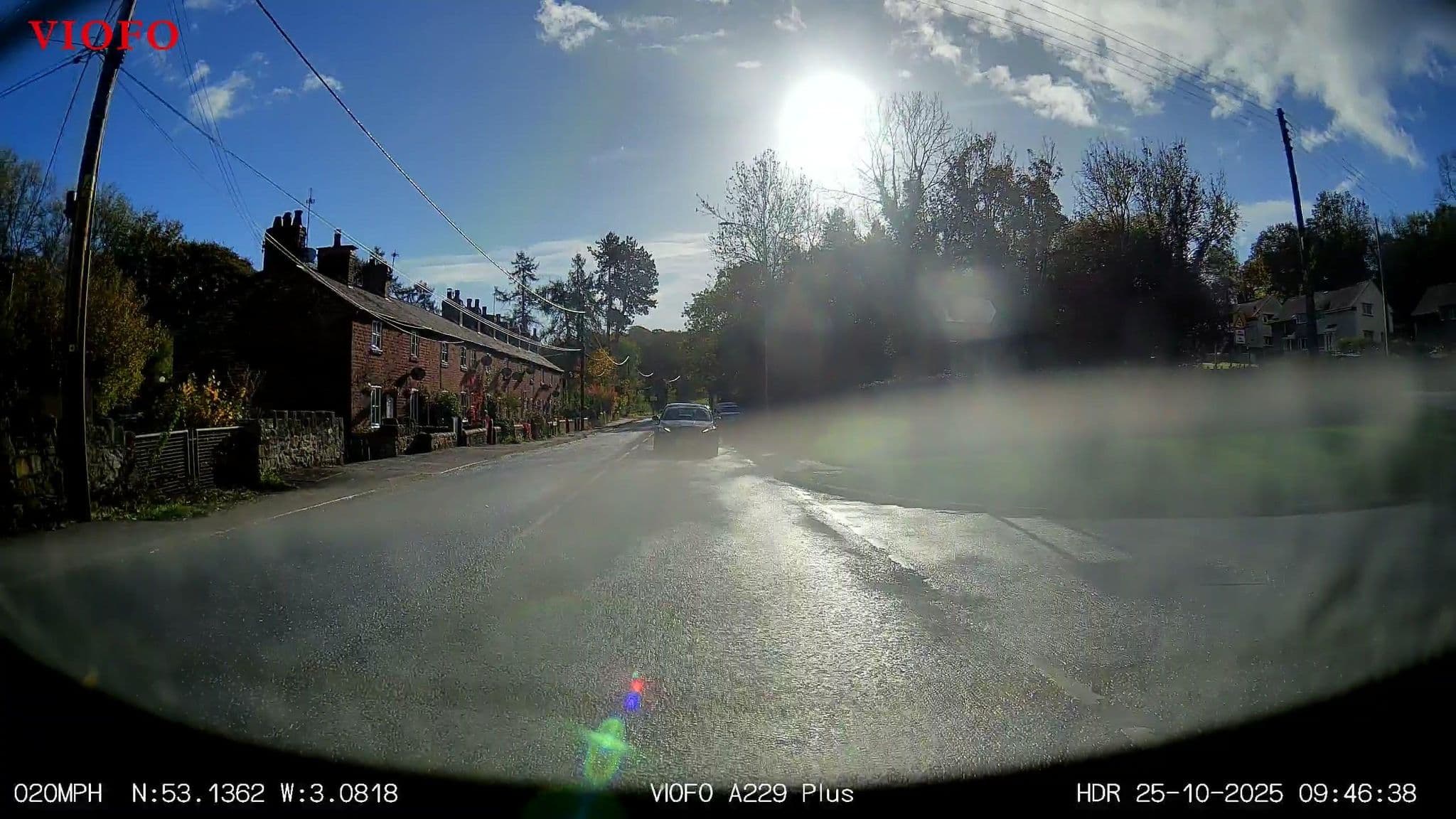 Street view near The Bridge Inn, Leeswood — © RyanBush (CC BY-SA · Mapillary)