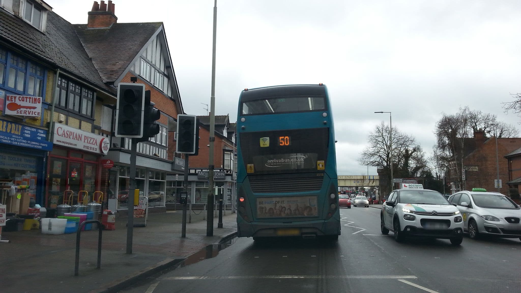 Street view near Quaint 2-bedroom house in Leicester for a cozy getaway, Braunstone — © adam2 (CC BY-SA · Mapillary)