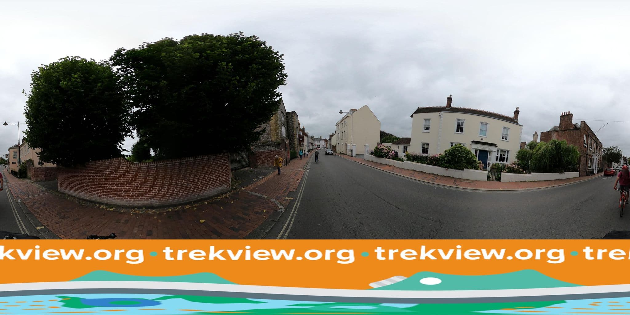 Street view near Trevor House Lewes, Lewes — © trekviewed (CC BY-SA · Mapillary)