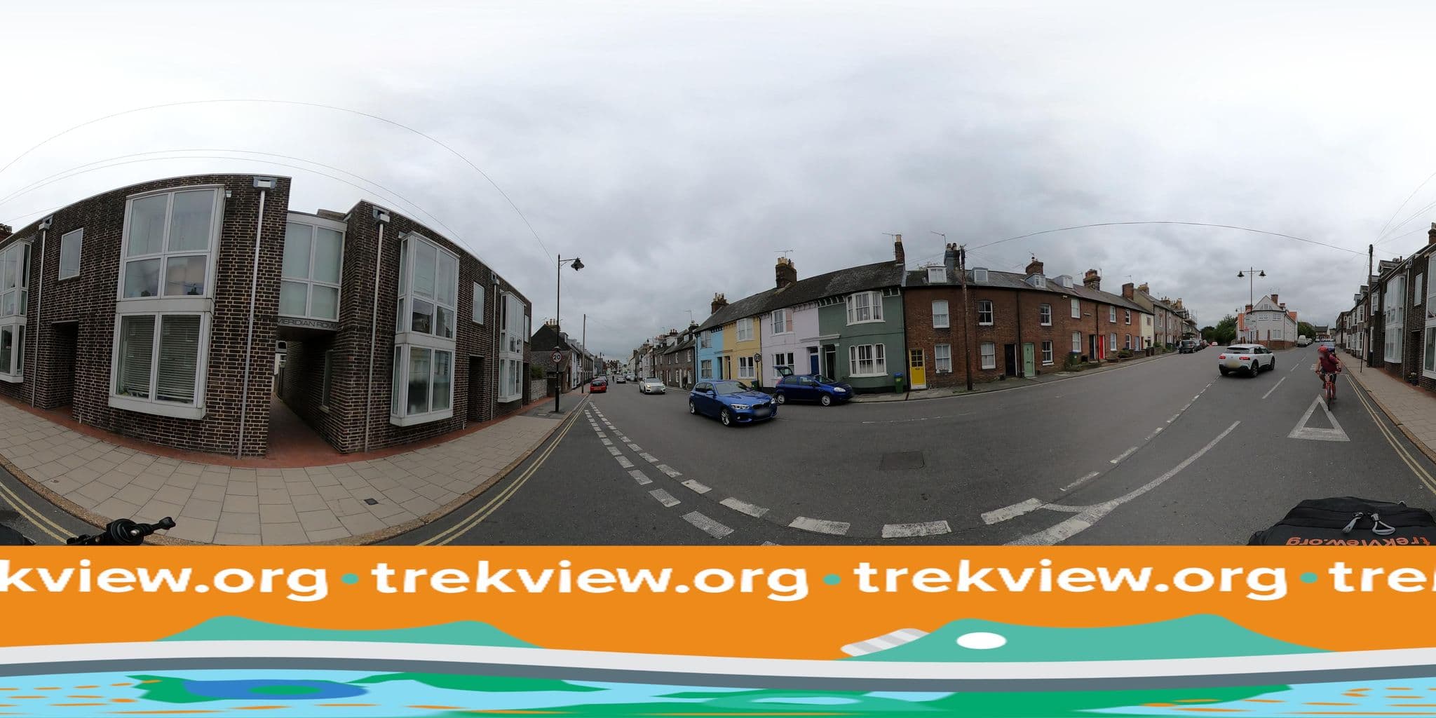Street view near Orchard Bed & Breakfast, Lewes — © trekviewed (CC BY-SA · Mapillary)