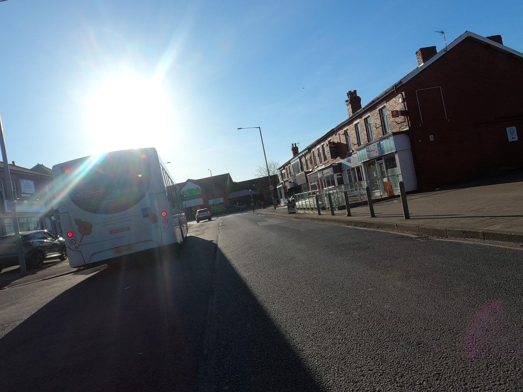 Street view near Gables Hotel, Leyland — © tonys999 (CC BY-SA · Mapillary)