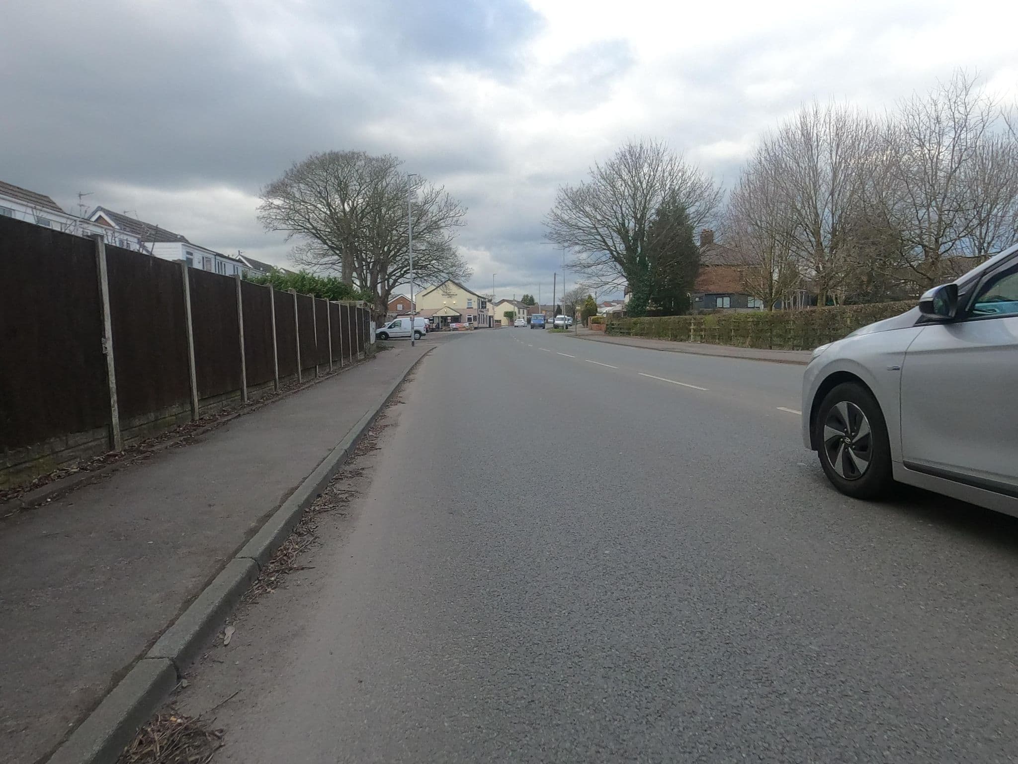 Street view near Wheatsheaf Hotel, Leyland — © tonys999 (CC BY-SA · Mapillary)
