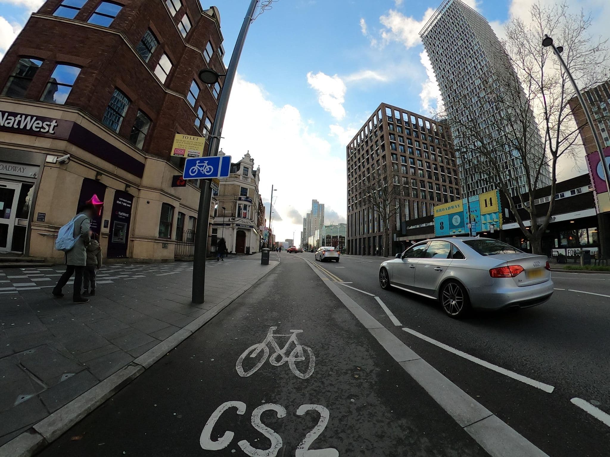 Street view near Travelodge London Stratford Centre, Stratford — © dankarran (CC BY-SA · Mapillary)