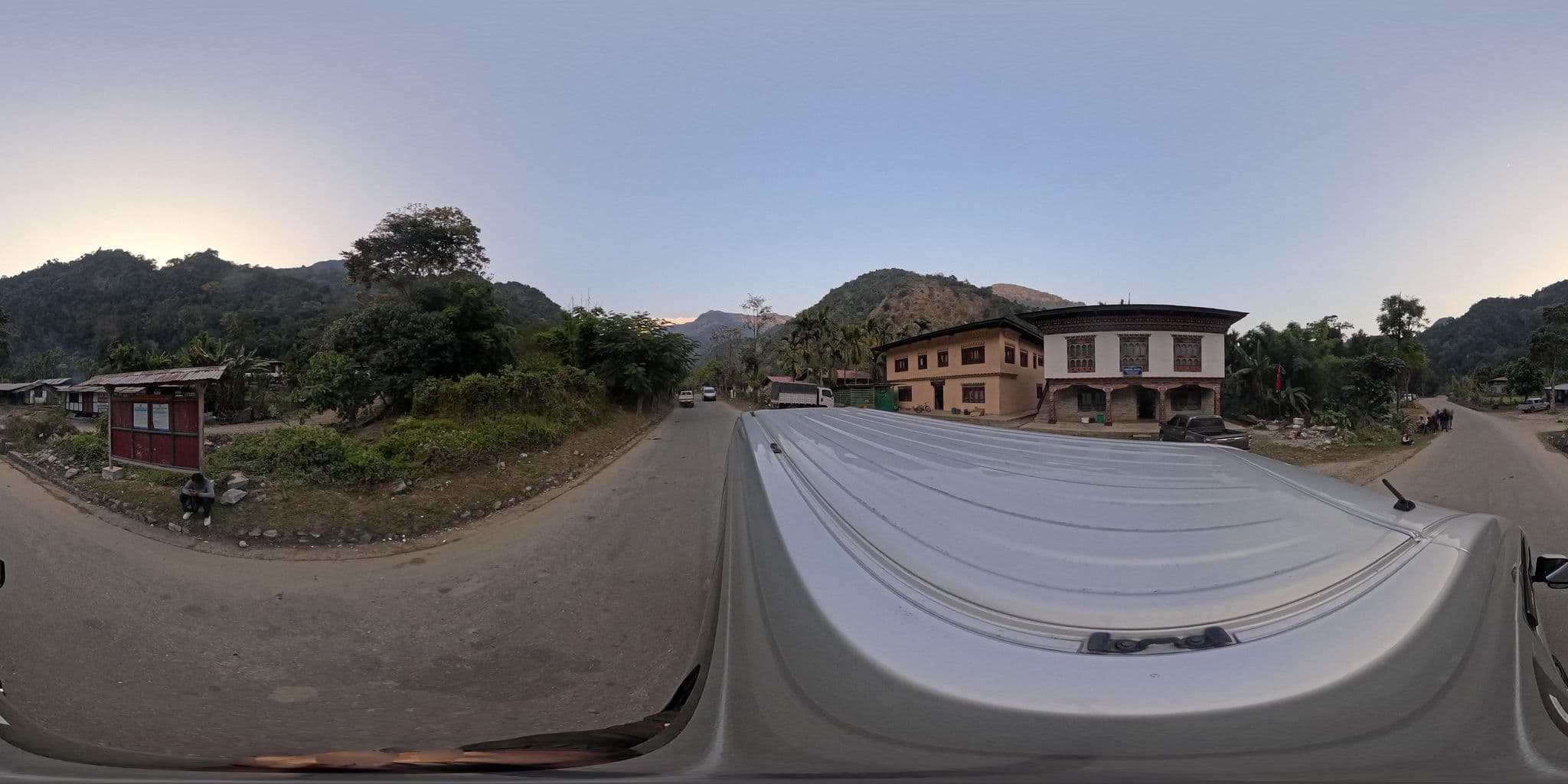 Street view near Nino Hotel cum Restaurant, Panbang — © kinthup (CC BY-SA · Mapillary)