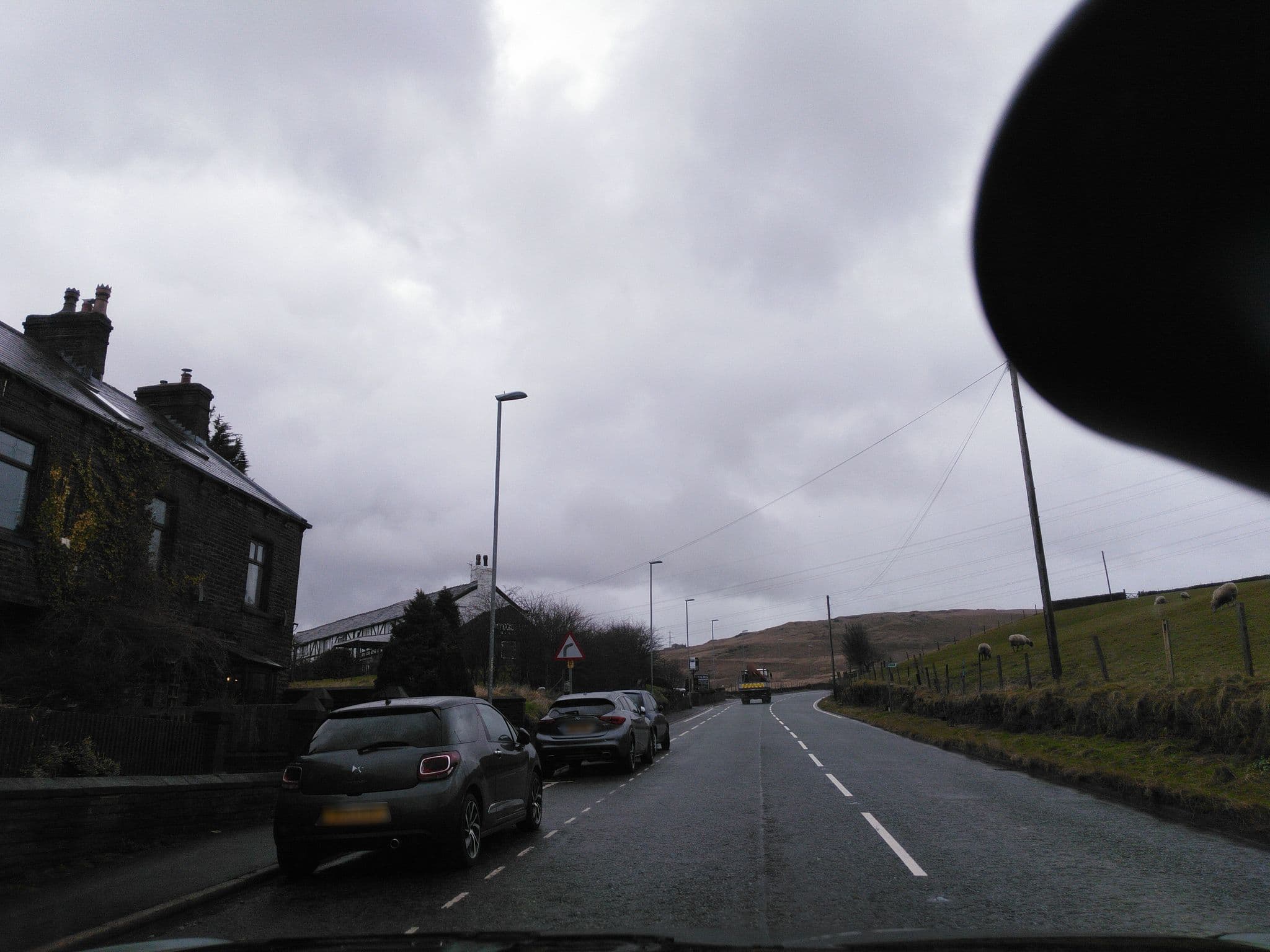 Street view near Moorcock Inn Littleborough, Littleborough — © chris_debian (CC BY-SA · Mapillary)
