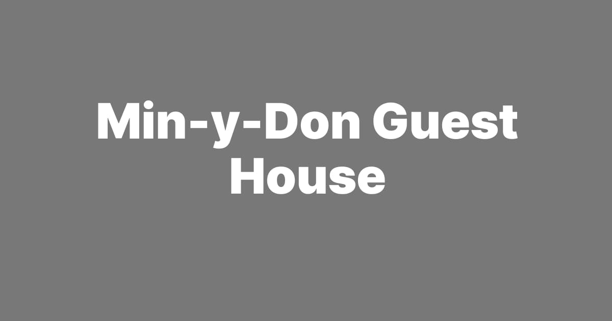Min y Don Guest House 5 Star Gold Award, Llanfairfechan