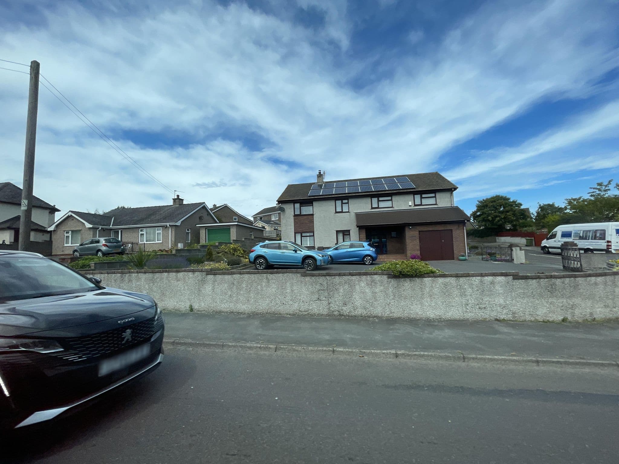 Street view near The Mermaid, Llanfairpwllgwyngyll — © debigc (CC BY-SA · Mapillary)