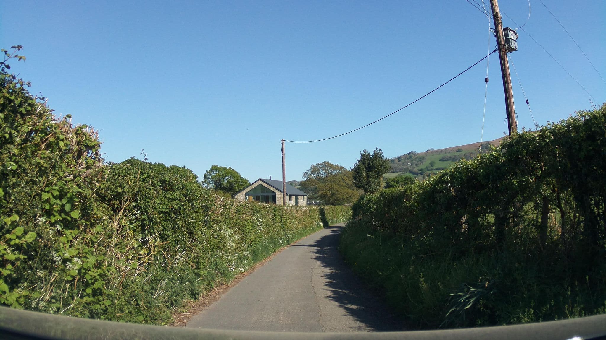 Street view near 2 Bed Cottage in Crickhowell, Llangynidr — © southglos (CC BY-SA · Mapillary)