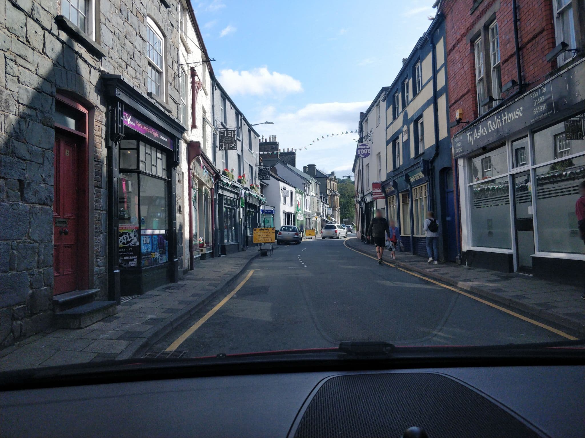 Street view near New Inn, Llanrwst — © davidsong (CC BY-SA · Mapillary)