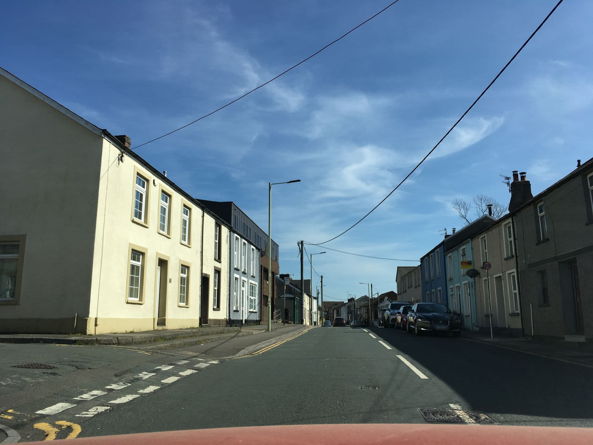 Street view near Tŷ Taf guest house, Pentyrch — © southglos (CC BY-SA · Mapillary)