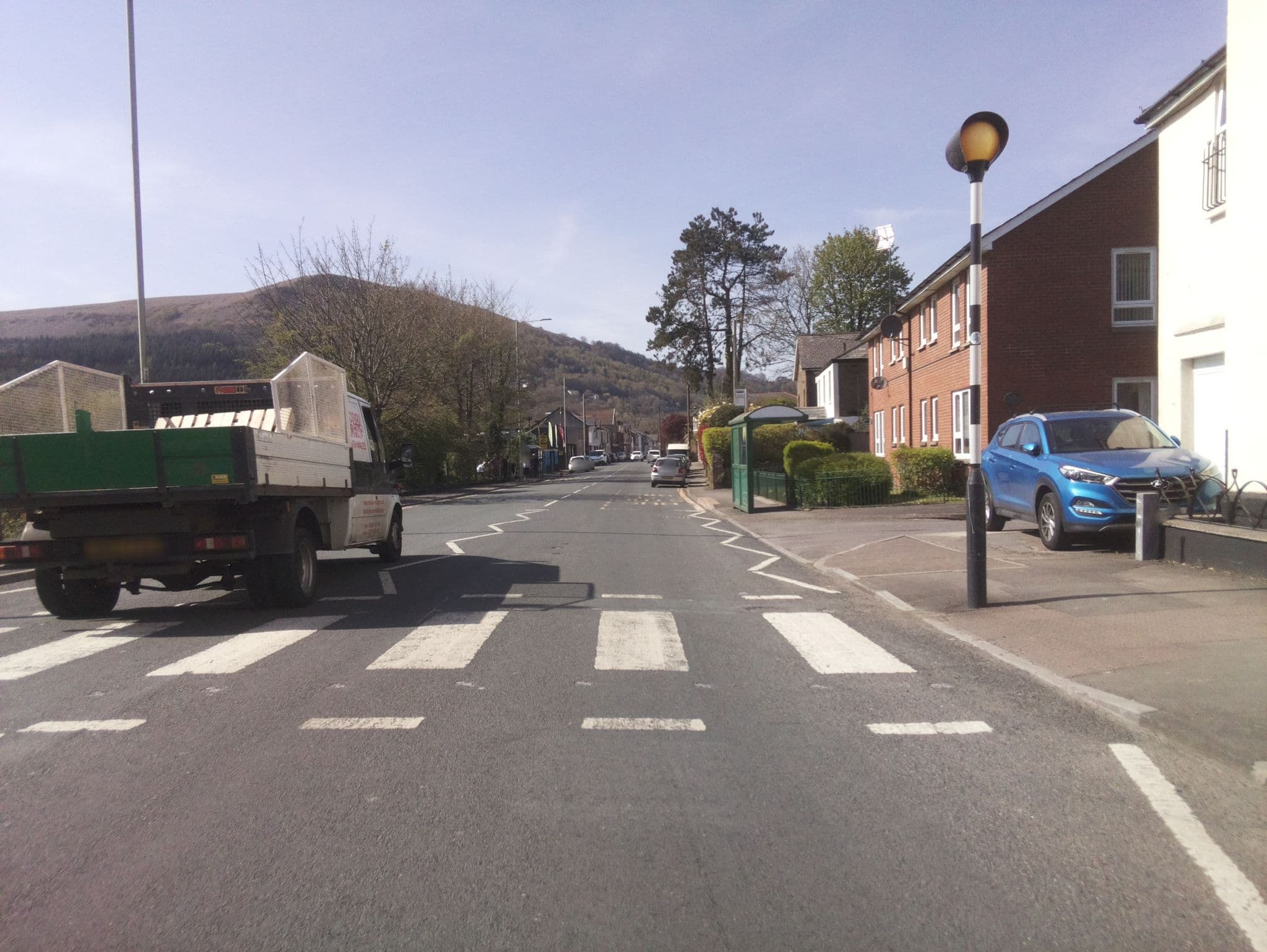 Street view near Taffs Well Cottage - Two-Bedroom House, Radyr — © southglos (CC BY-SA · Mapillary)