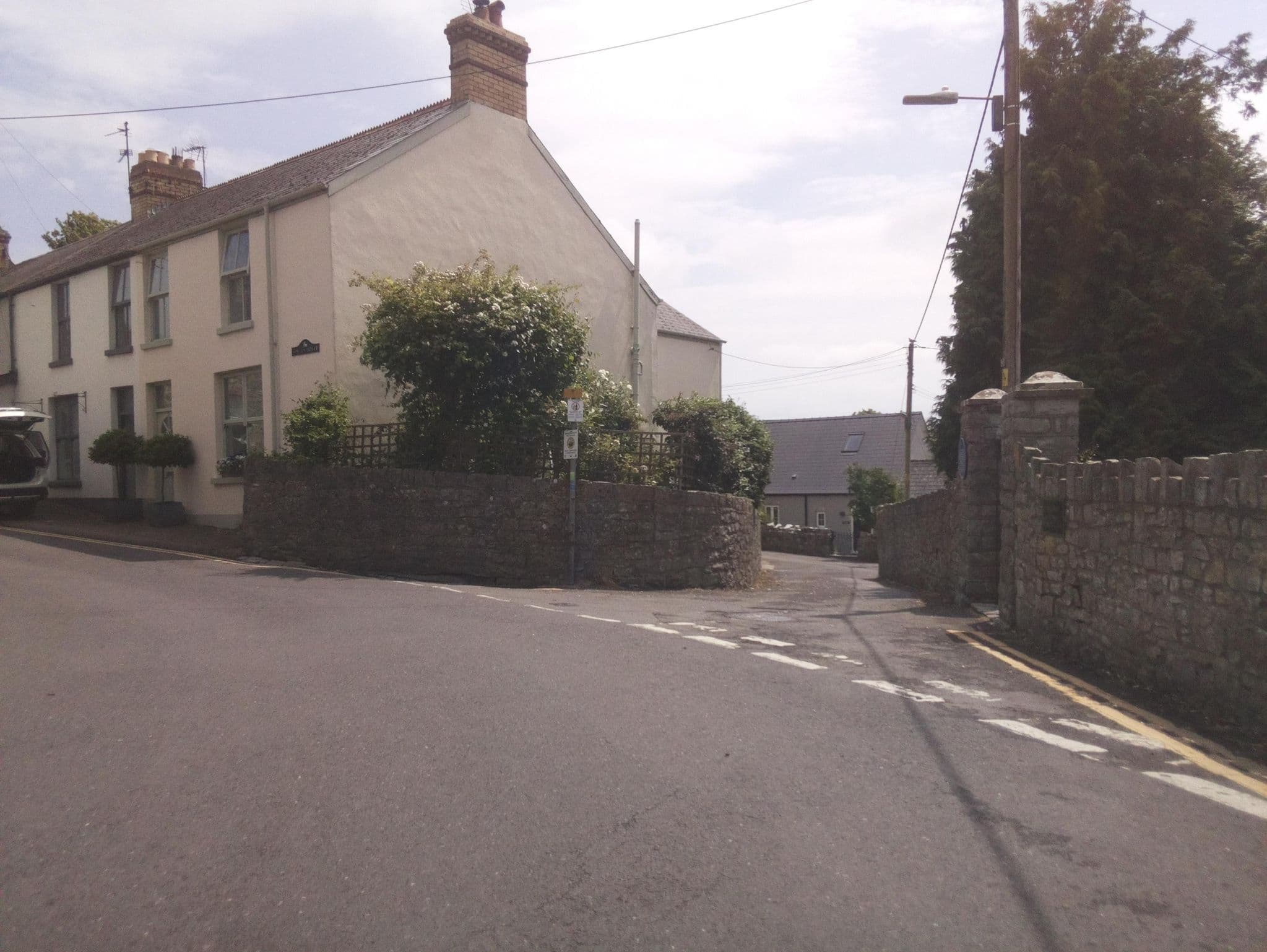 Street view near Nightingale Cottage - Entire Place, Llantwit Major — © southglos (CC BY-SA · Mapillary)