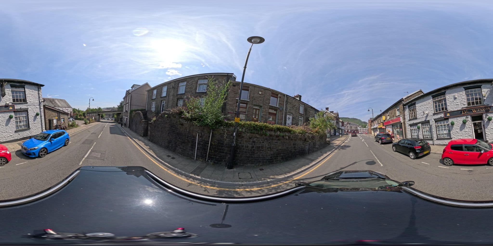 Street view near De Winton Hotel, Tonypandy — © MarksMap (CC BY-SA · Mapillary)