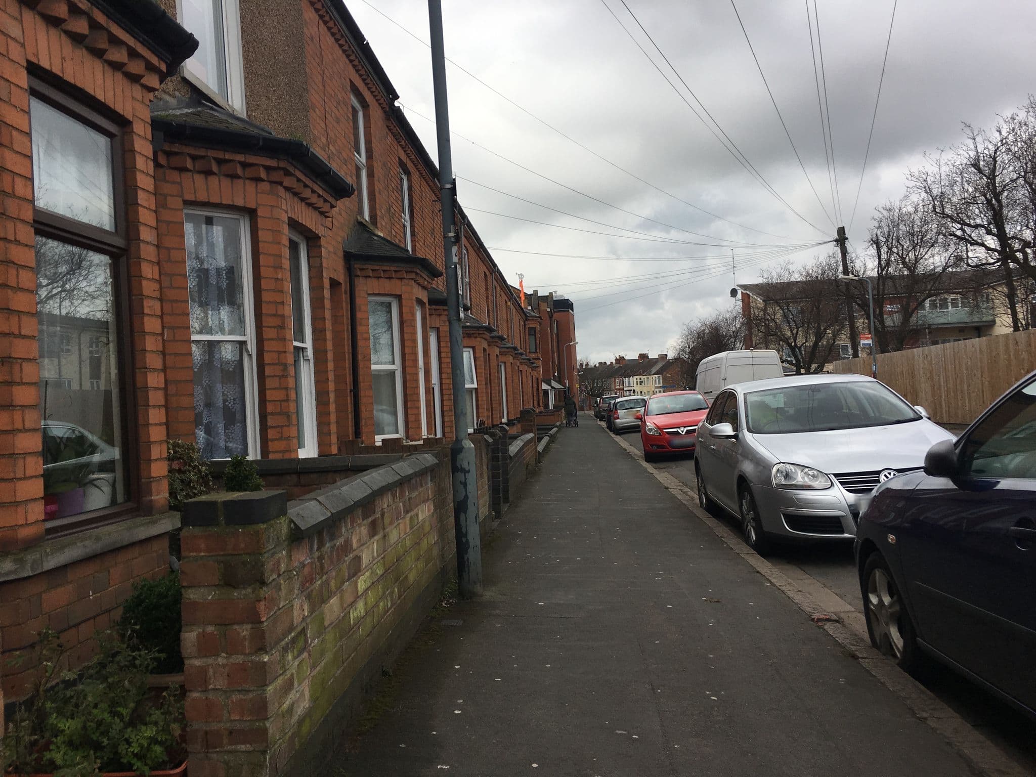 Street view near BRAND NEW TOWNHOUSE IN RUGBY, Rugby — © gness (CC BY-SA · Mapillary)