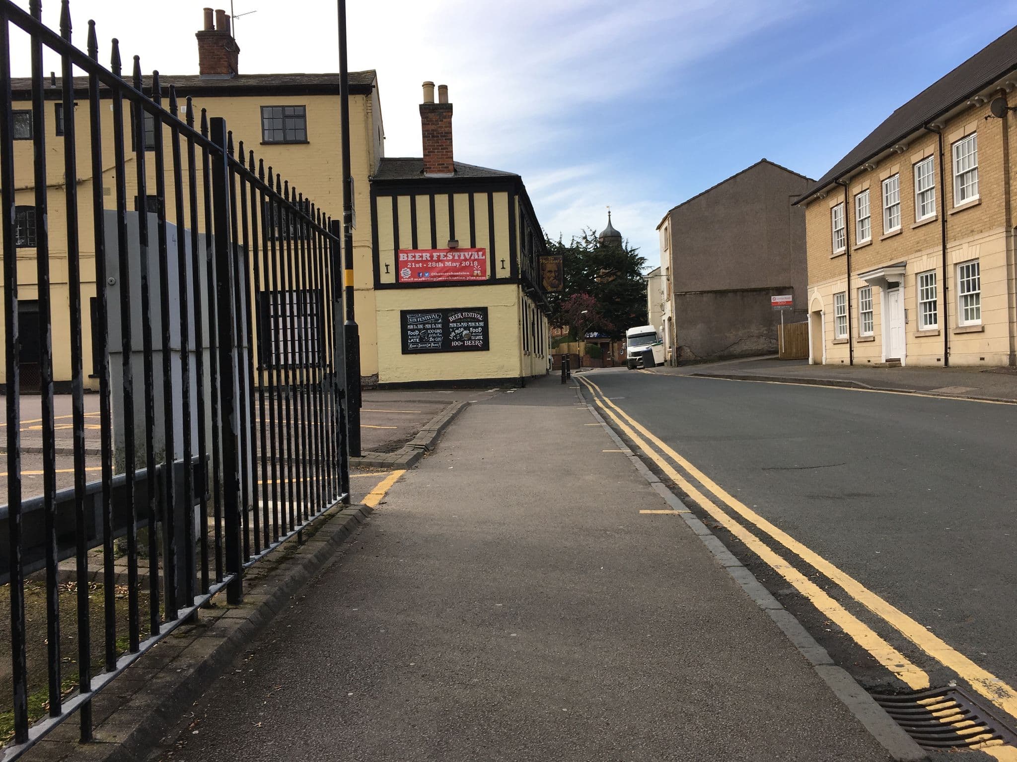 Street view near Boutique Apartment - City Centre - Free Parking, Fast Wifi and Smart TV by Yoko Property, Rugby — © gness (CC BY-SA · Mapillary)