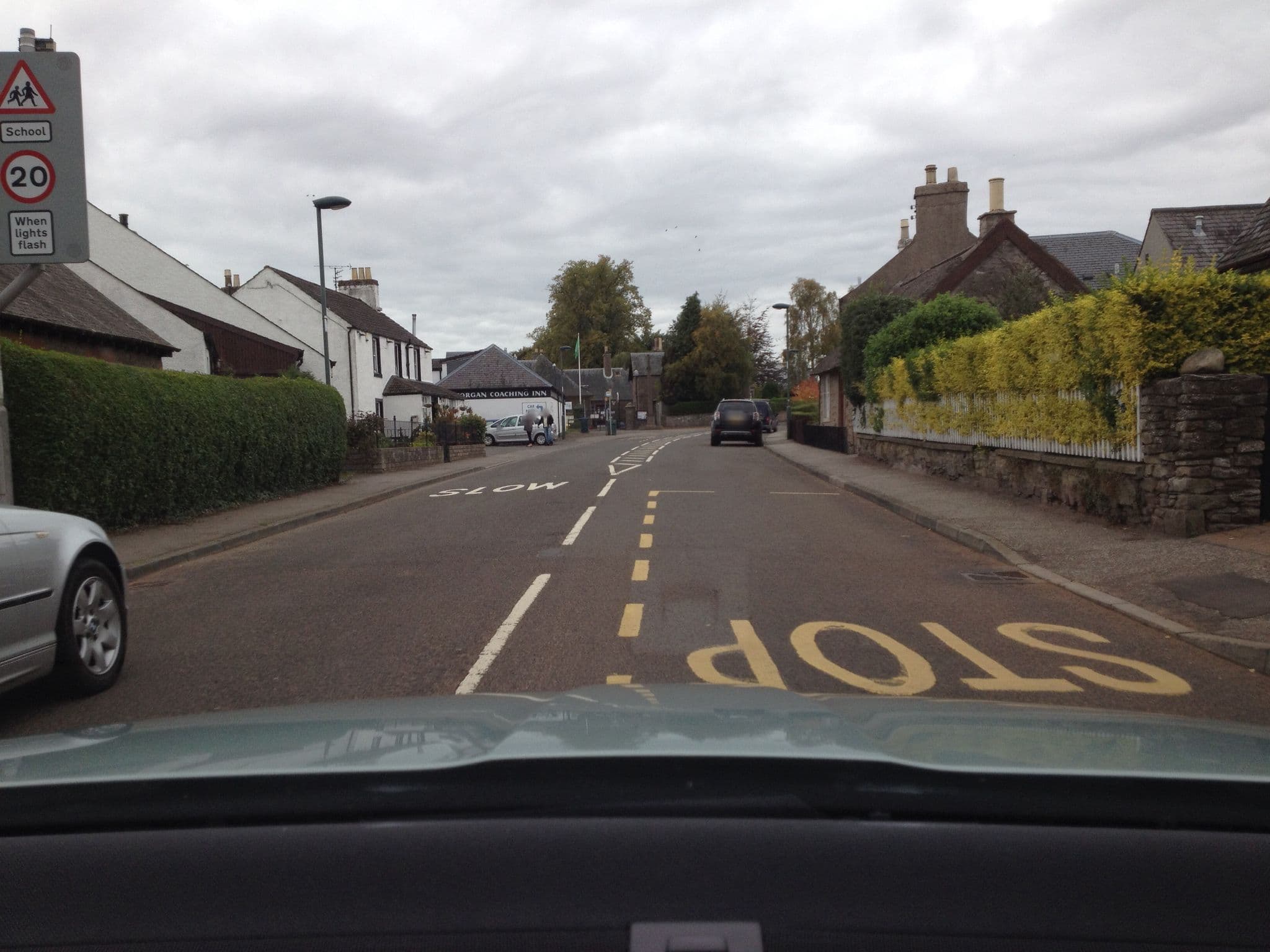Street view near Longforgan Hotel, Longforgan — © hobgoblin (CC BY-SA · Mapillary)