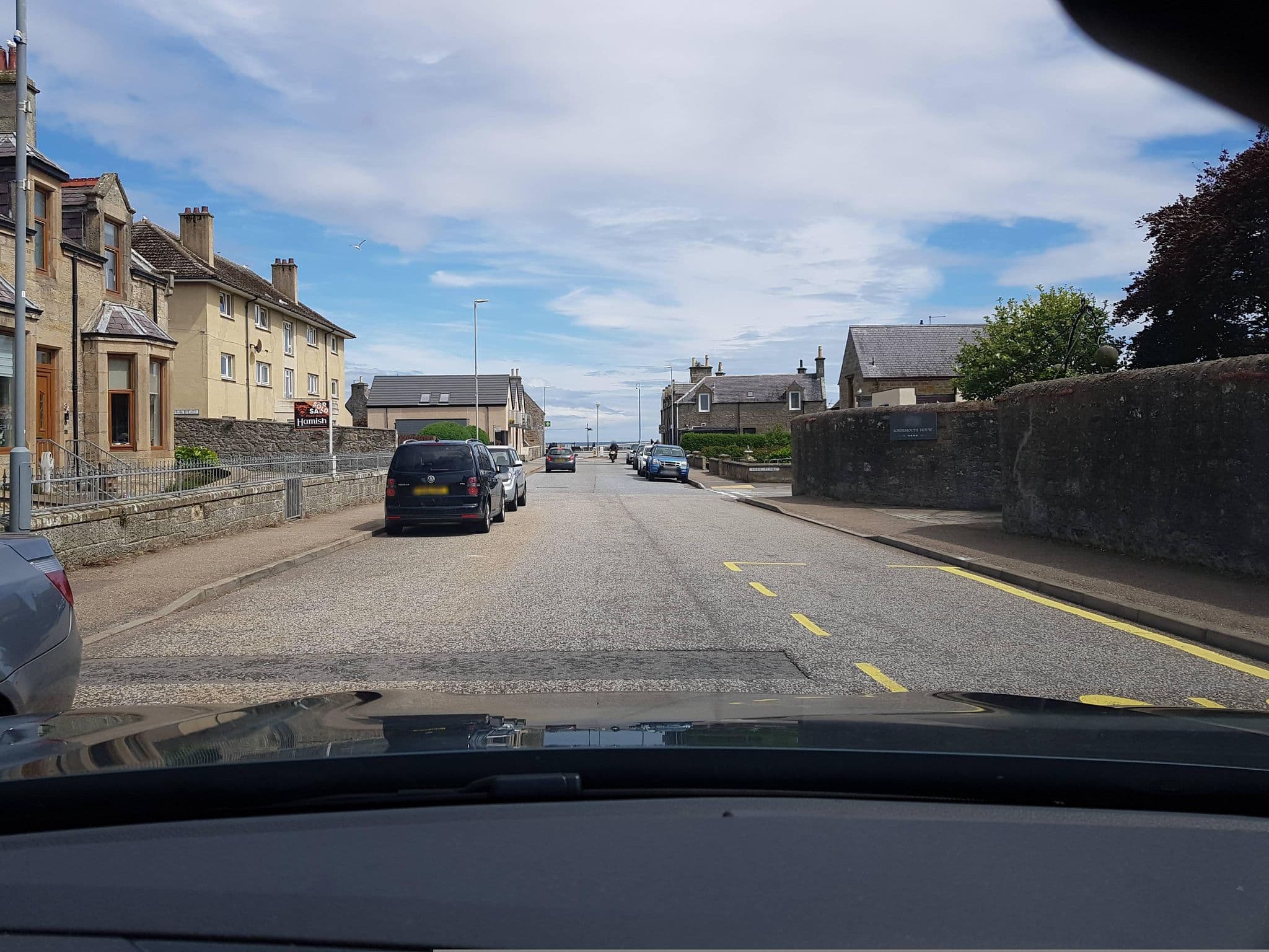 Street view near Lossiemouth House 4 Star, Lossiemouth — © toho (CC BY-SA · Mapillary)