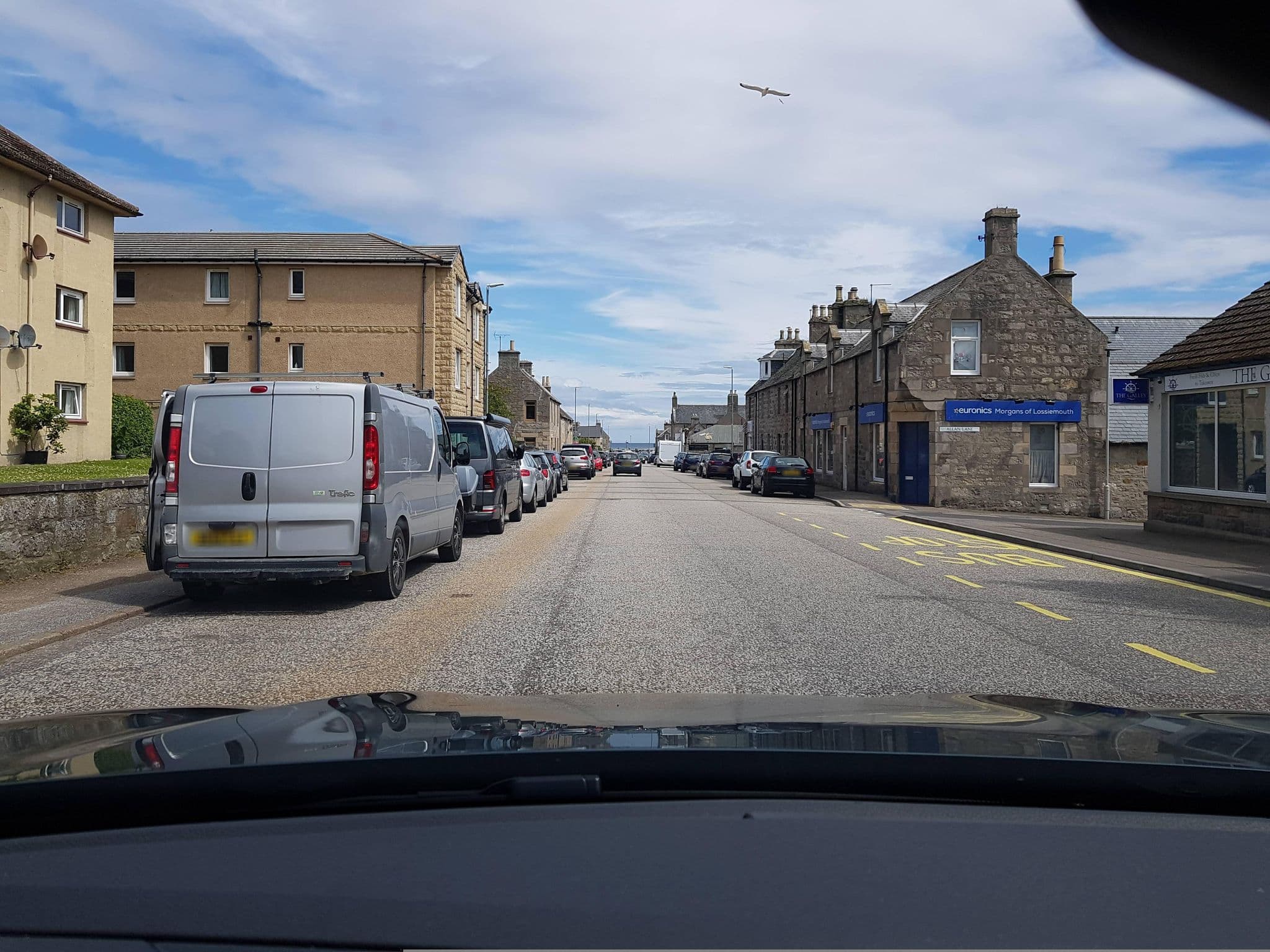 Street view near Rock House Hotel, Lossiemouth — © toho (CC BY-SA · Mapillary)