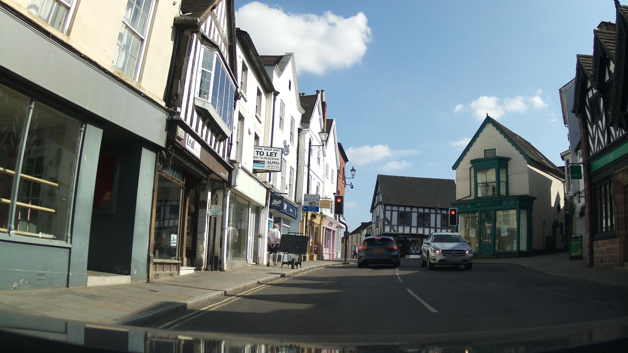 Street view near The Feathers Hotel Ludlow, Ludlow — © southglos (CC BY-SA · Mapillary)