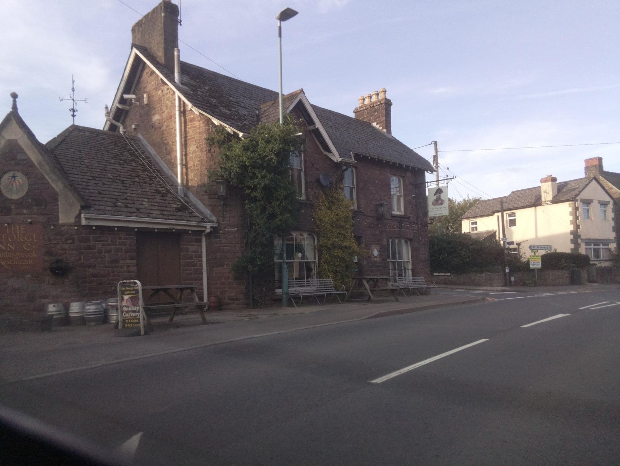 Street view near The George Inn and Millingbrook Lodge ltd, Lydney — © southglos (CC BY-SA · Mapillary)
